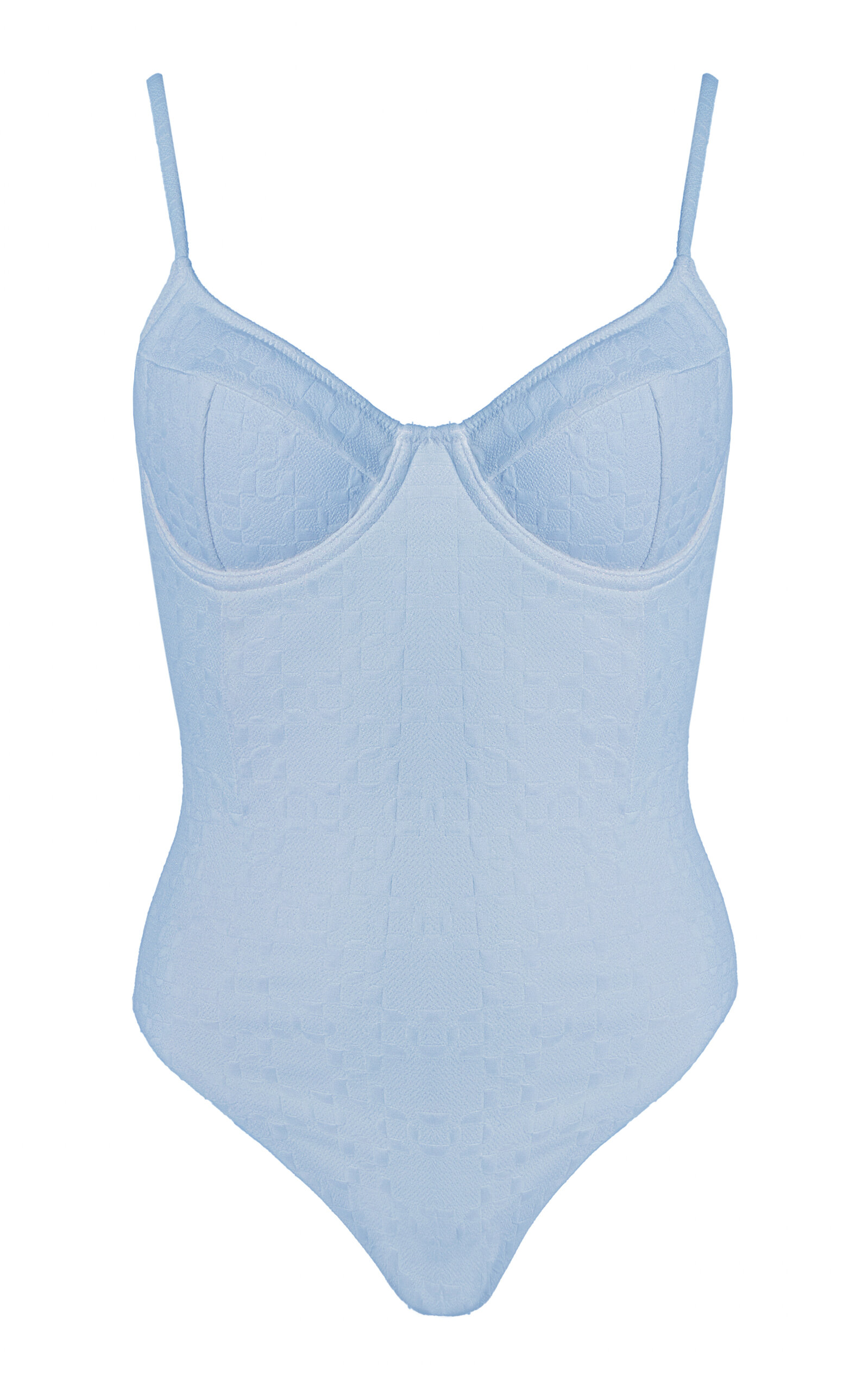 SIMKHAI Demi Bustier One-Piece Swimsuit