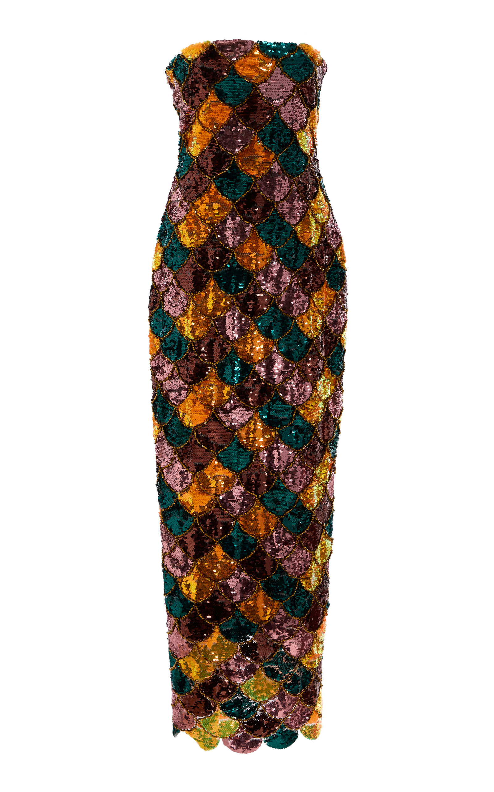 Kilentar Exclusive Isura Sequined Maxi Dress - Multi