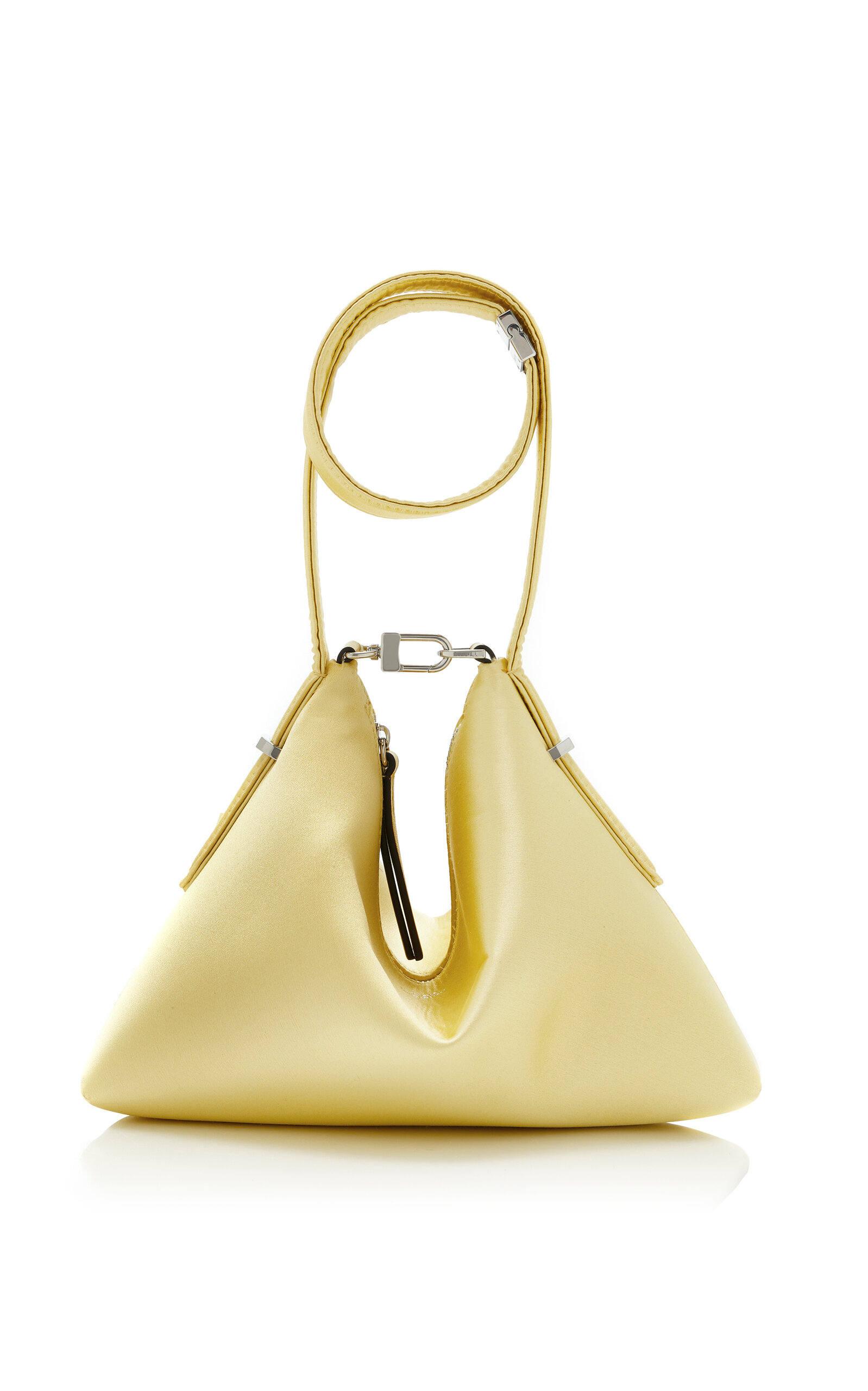 Toteme Bevel Satin Wristlet