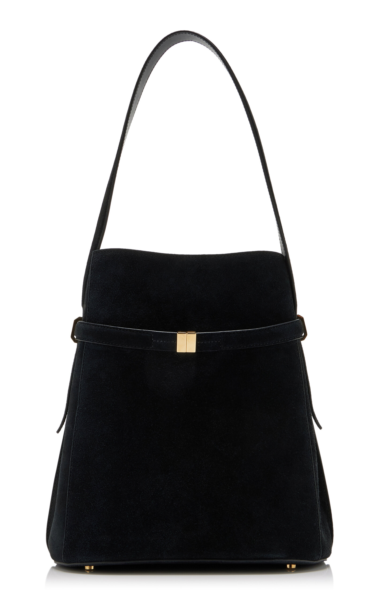 Toteme Belted Suede Bucket Bag - Women's Bags