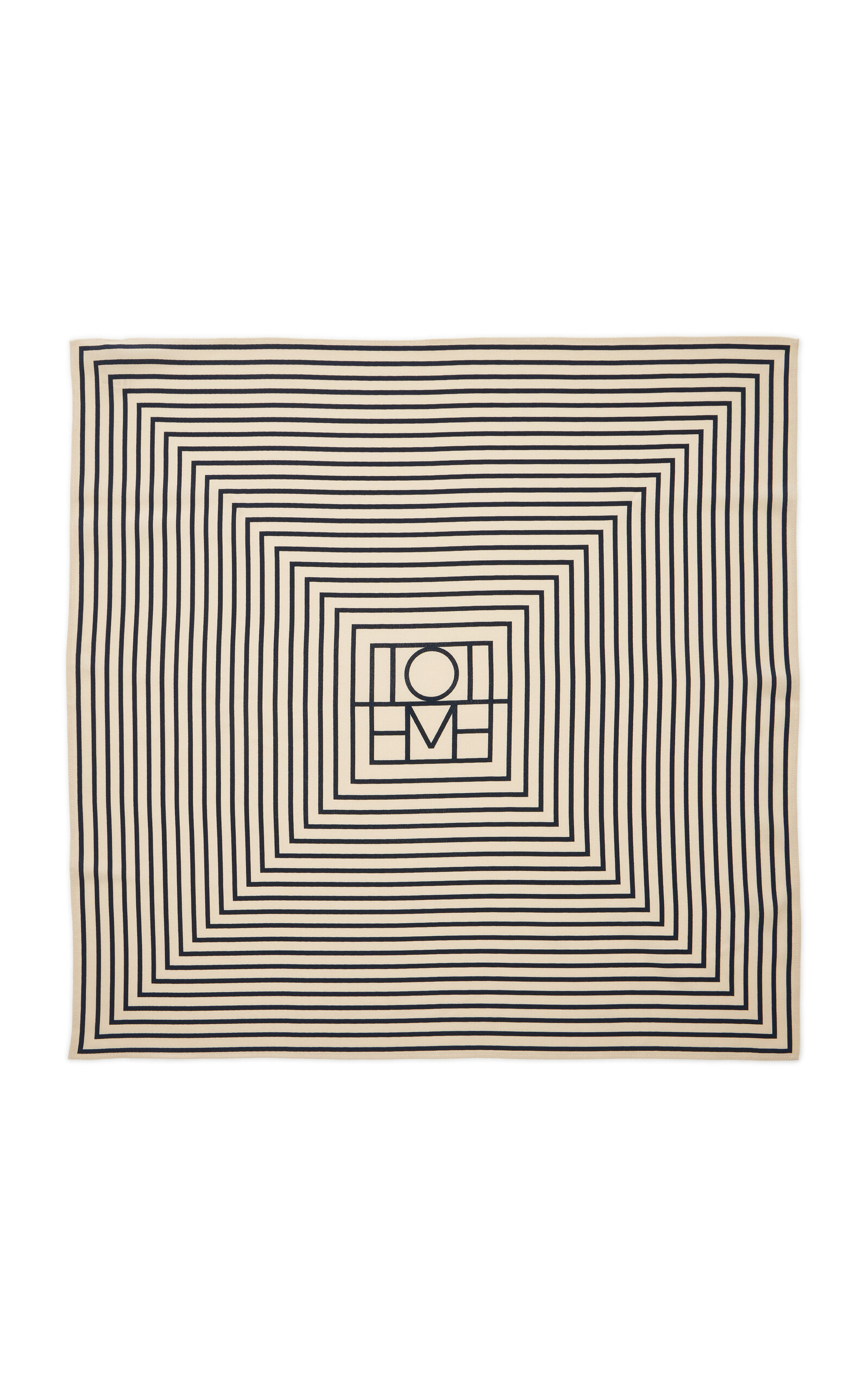 Toteme Monogram Silk Scarf
