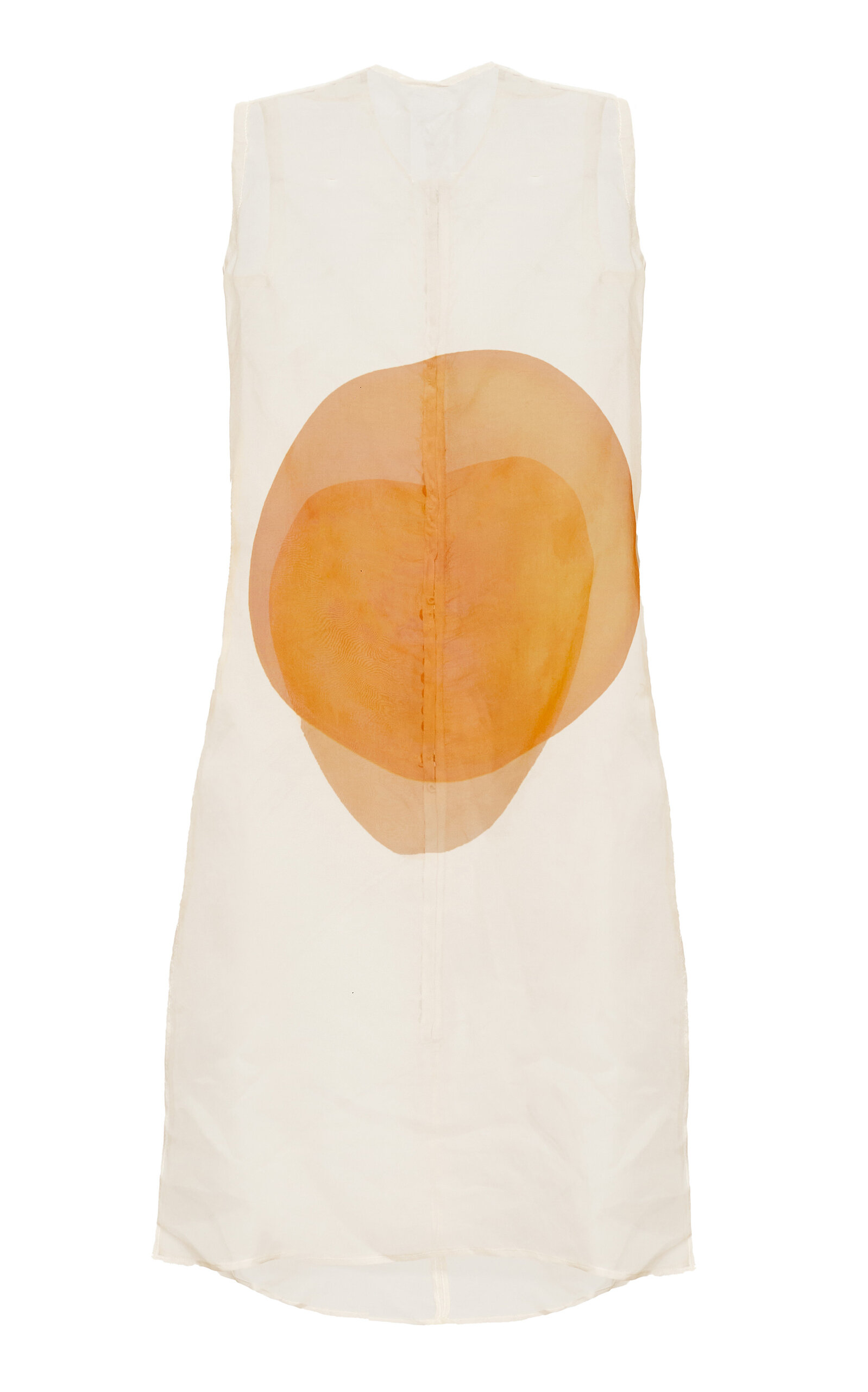 Orange Culture Abi Moon Printed Silk Two-Piece Midi Dress