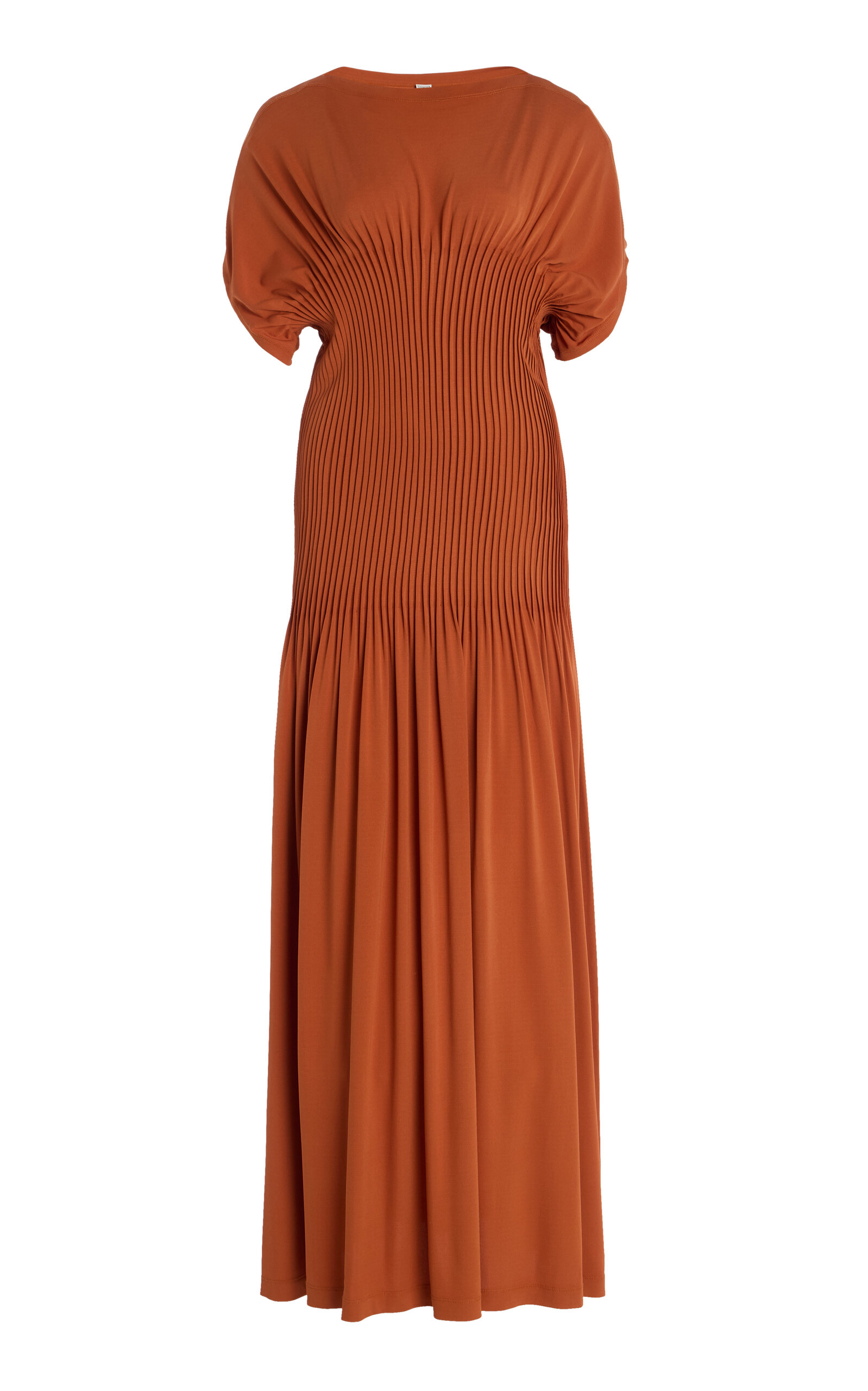 Toteme Knife-Pleated Jersey Dress