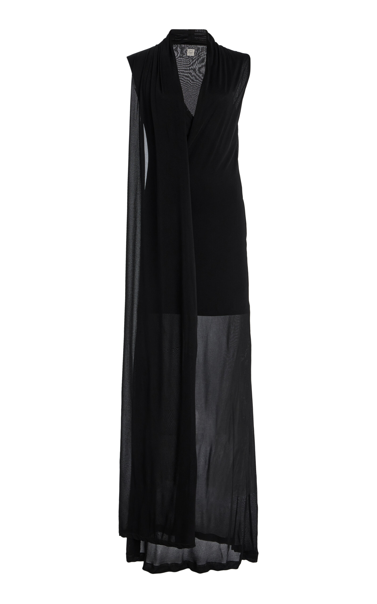 Totême Overlapped Scarf Dress