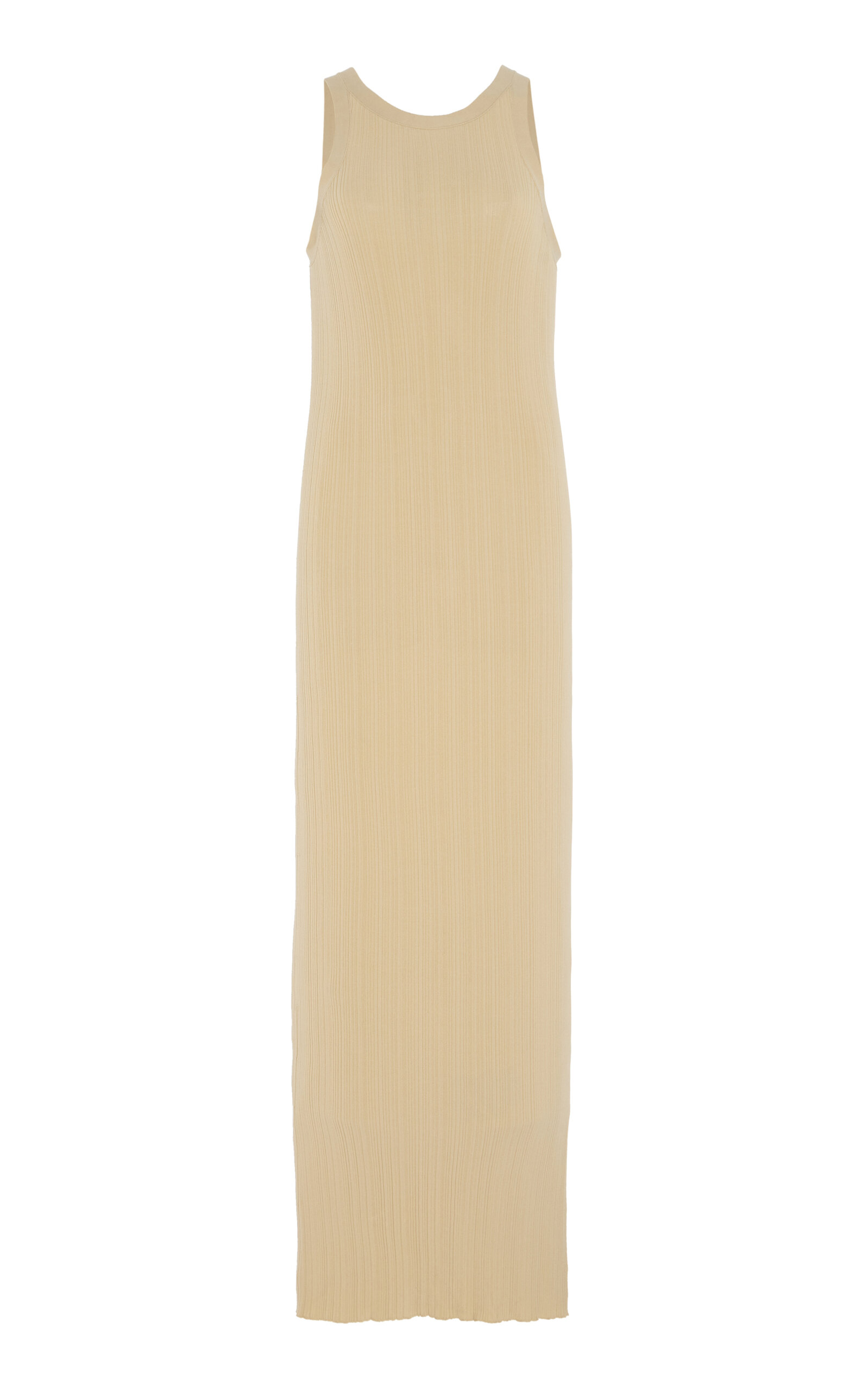 Totême Seamless Cotton Dress In Brown