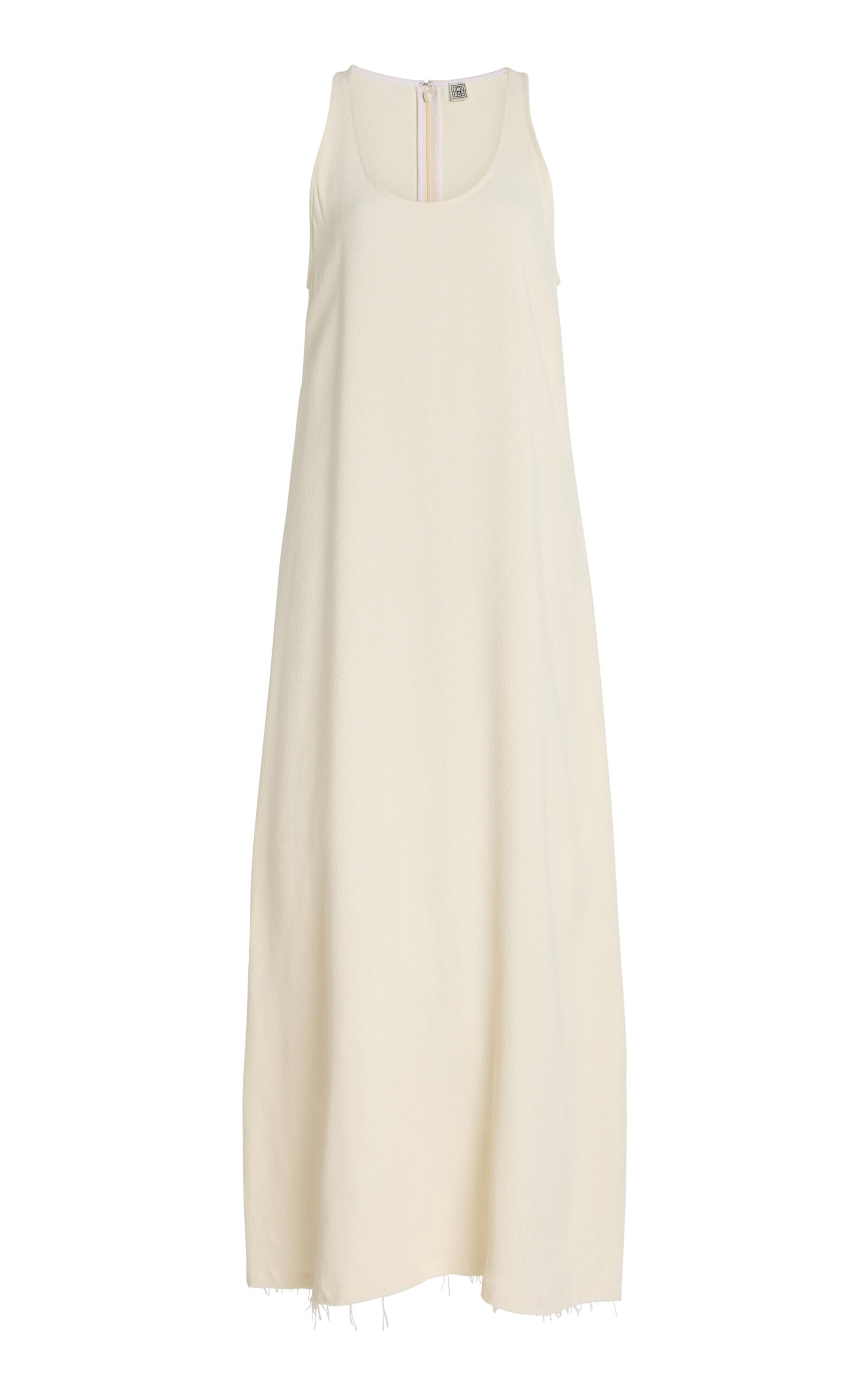Toteme Scoop-Neck Sablé Maxi Dress