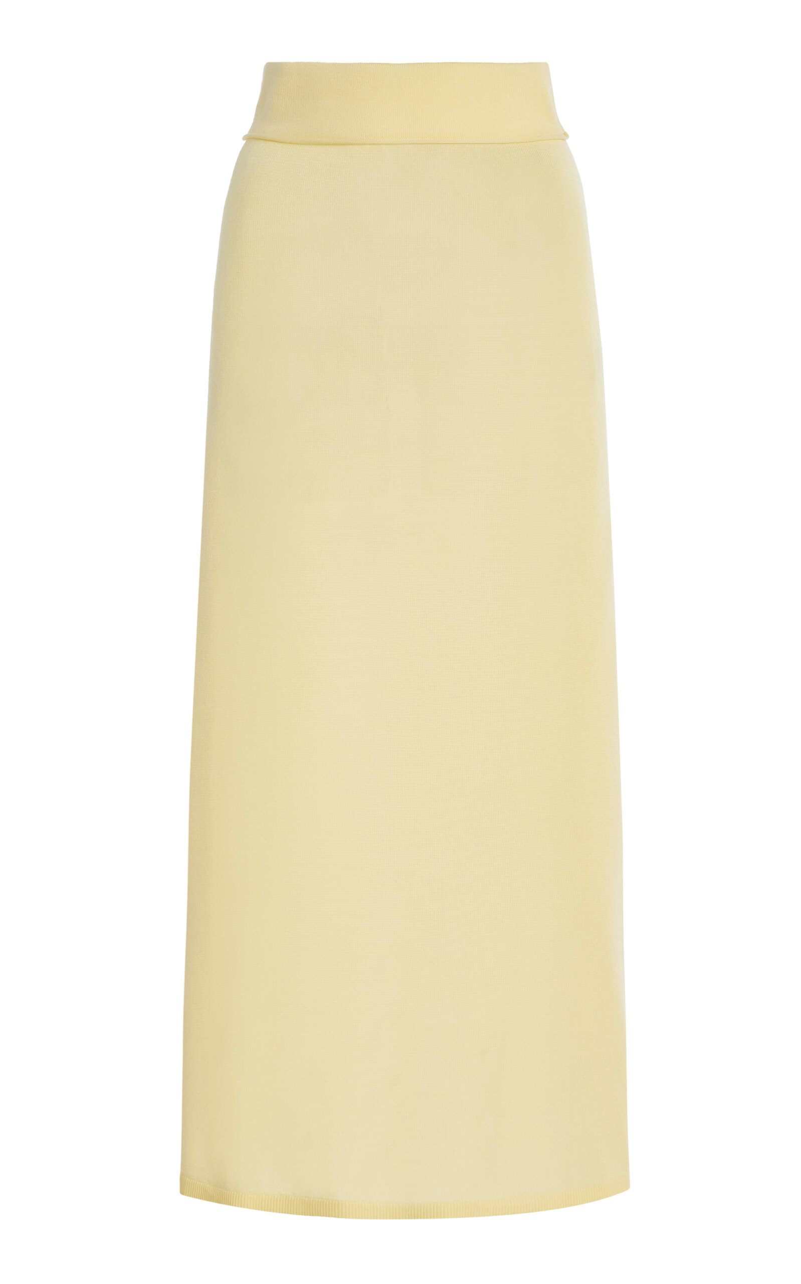 Stretch-Cashmere Skirt