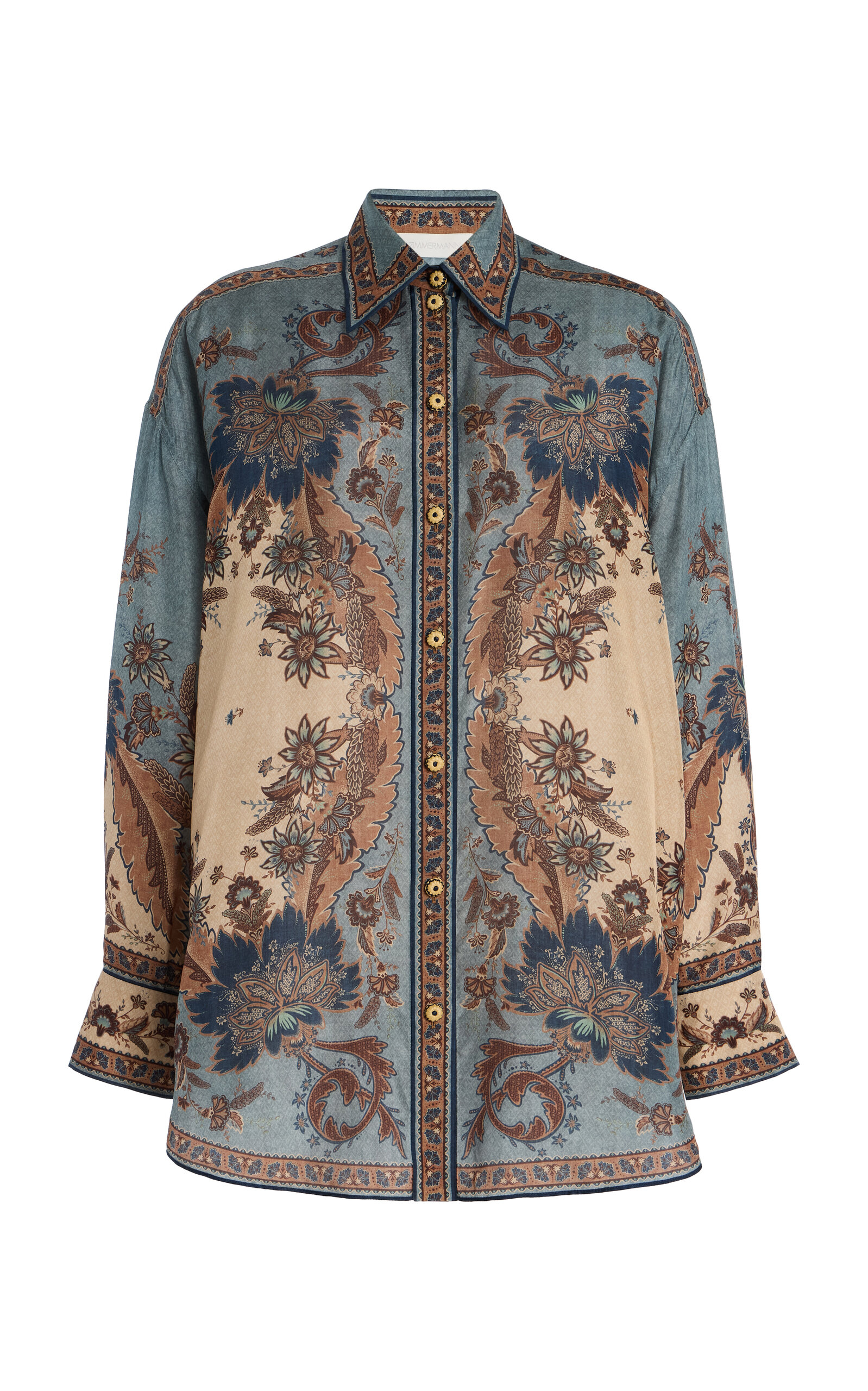 Zimmermann Ascension Silk Shirt