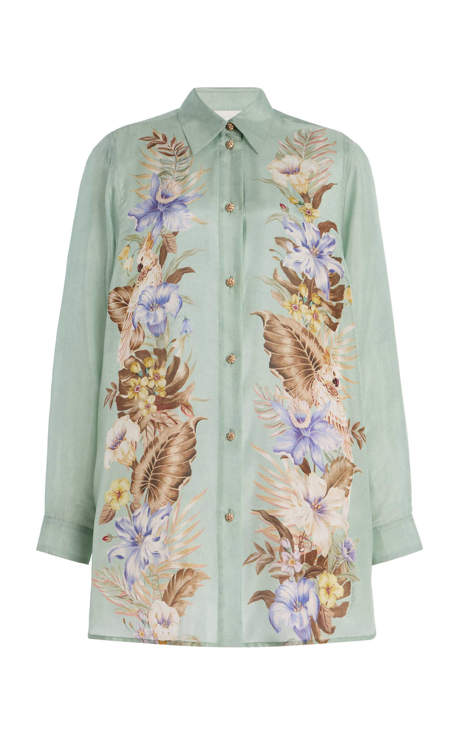 Zimmermann Coco Silk Organza Shirt