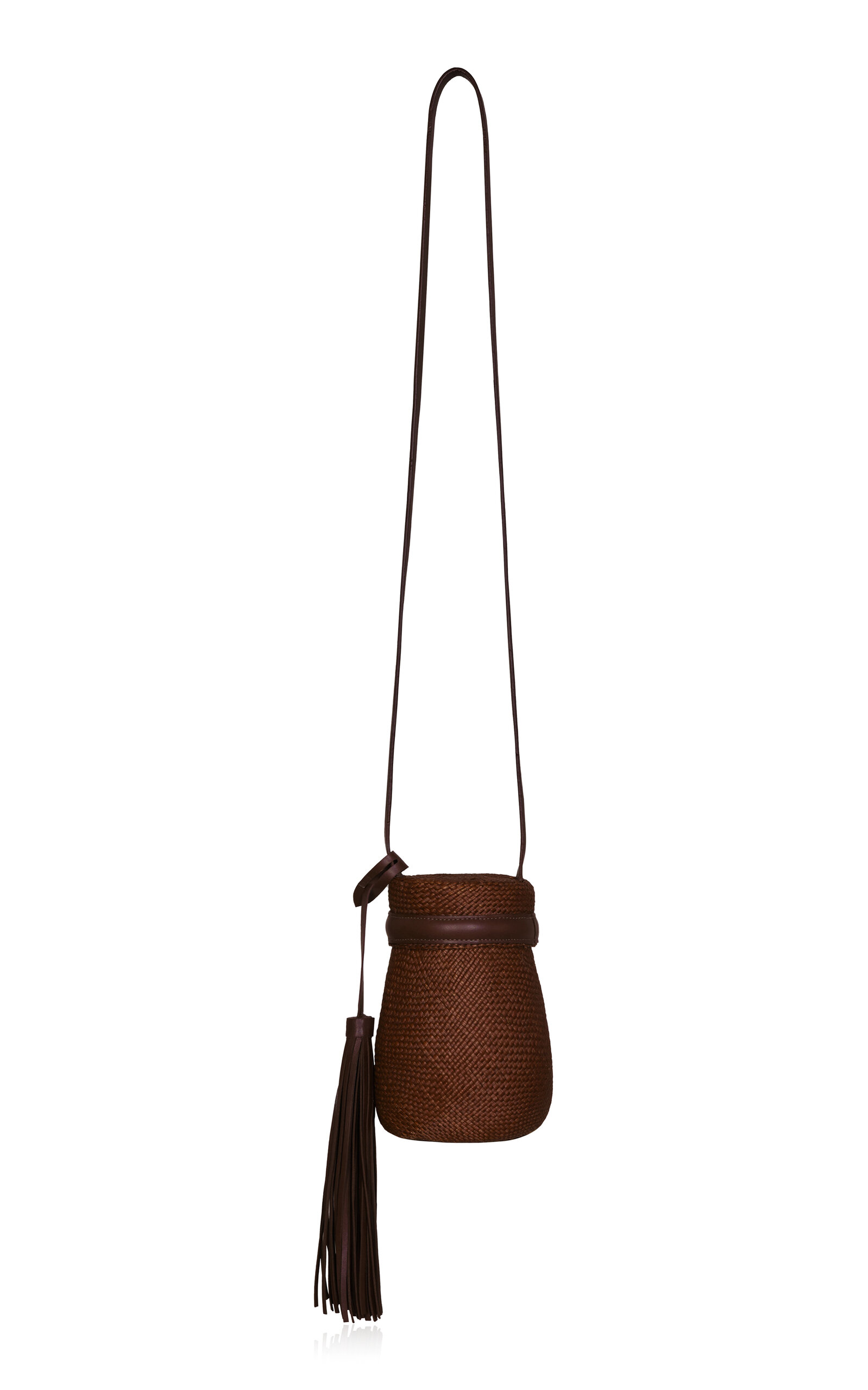 Johanna Ortiz The Provider Palm and Leather Mochila Bag - Brown - OS
