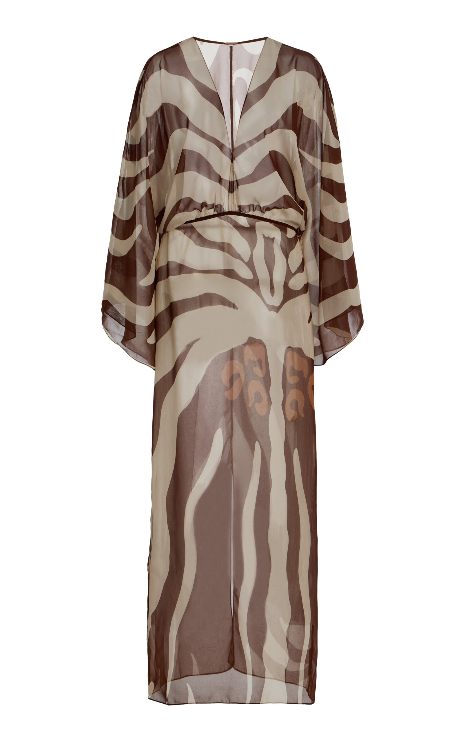 Johanna Ortiz Spiritual Healers Georgette Maxi Dress - Multi - Women's Clothing