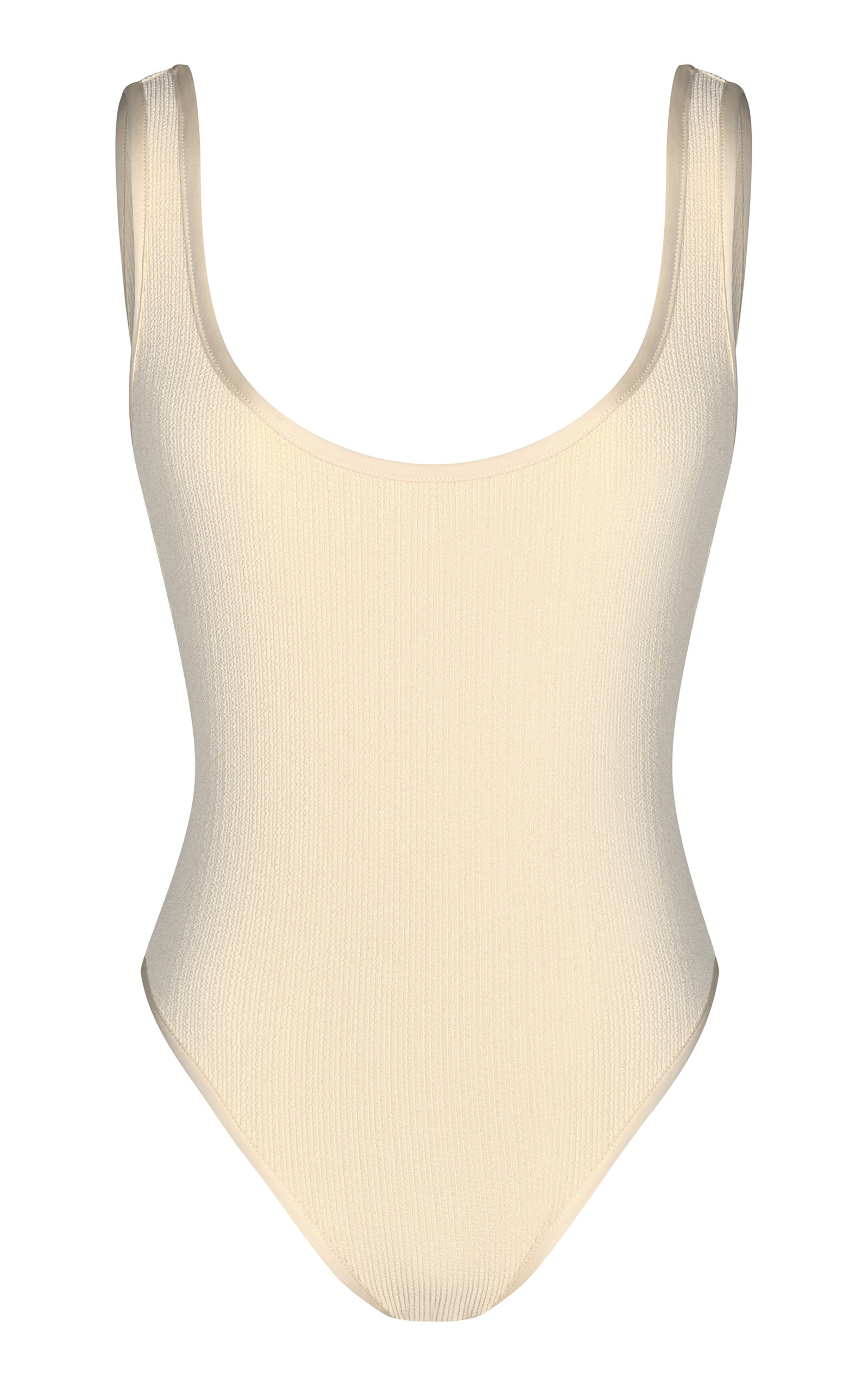 Johanna Ortiz Explorer One-piece Swimsuit In Off-white