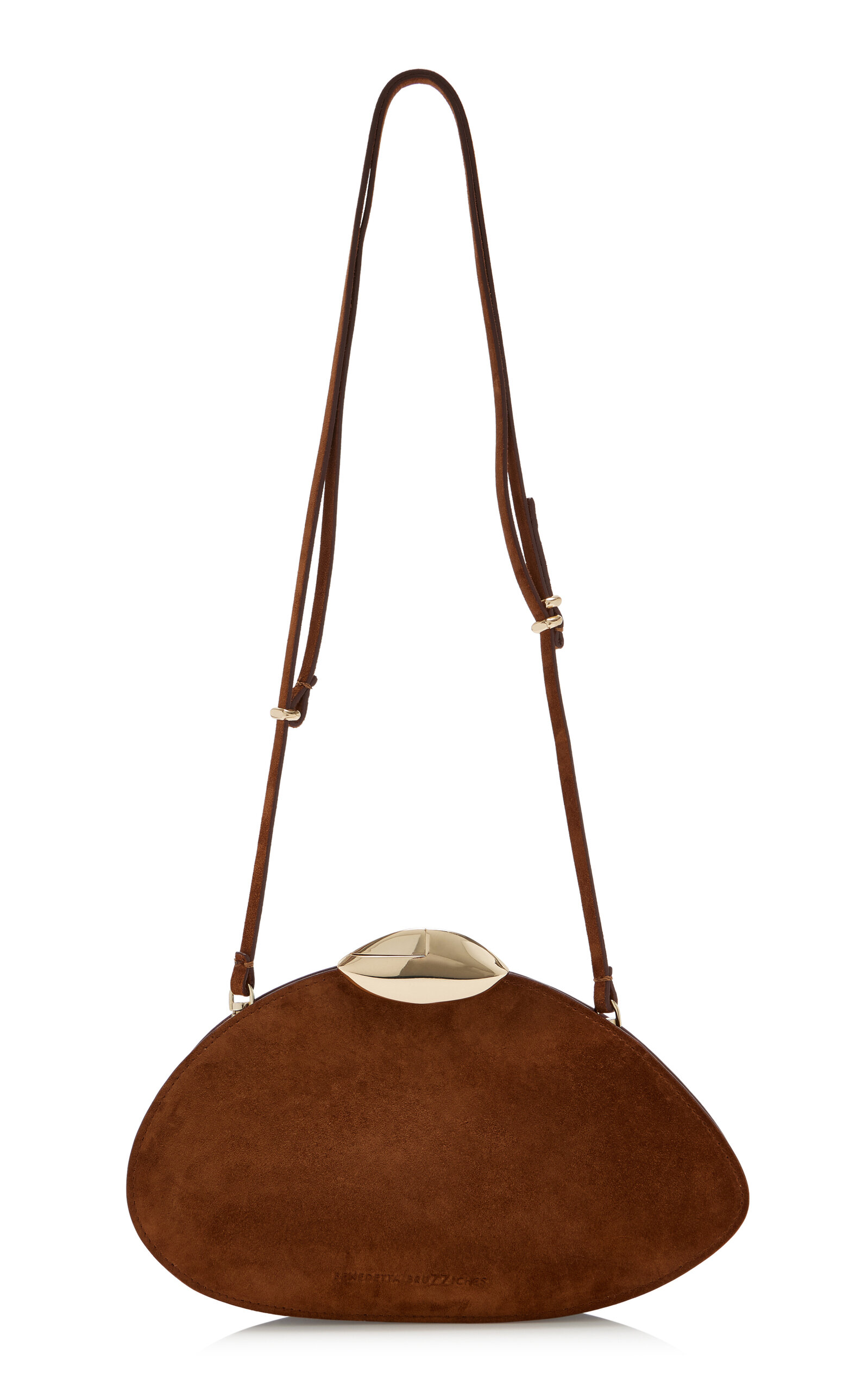 Benedetta Bruzziches Belle De Jour Suede Clutch - Brown - OS