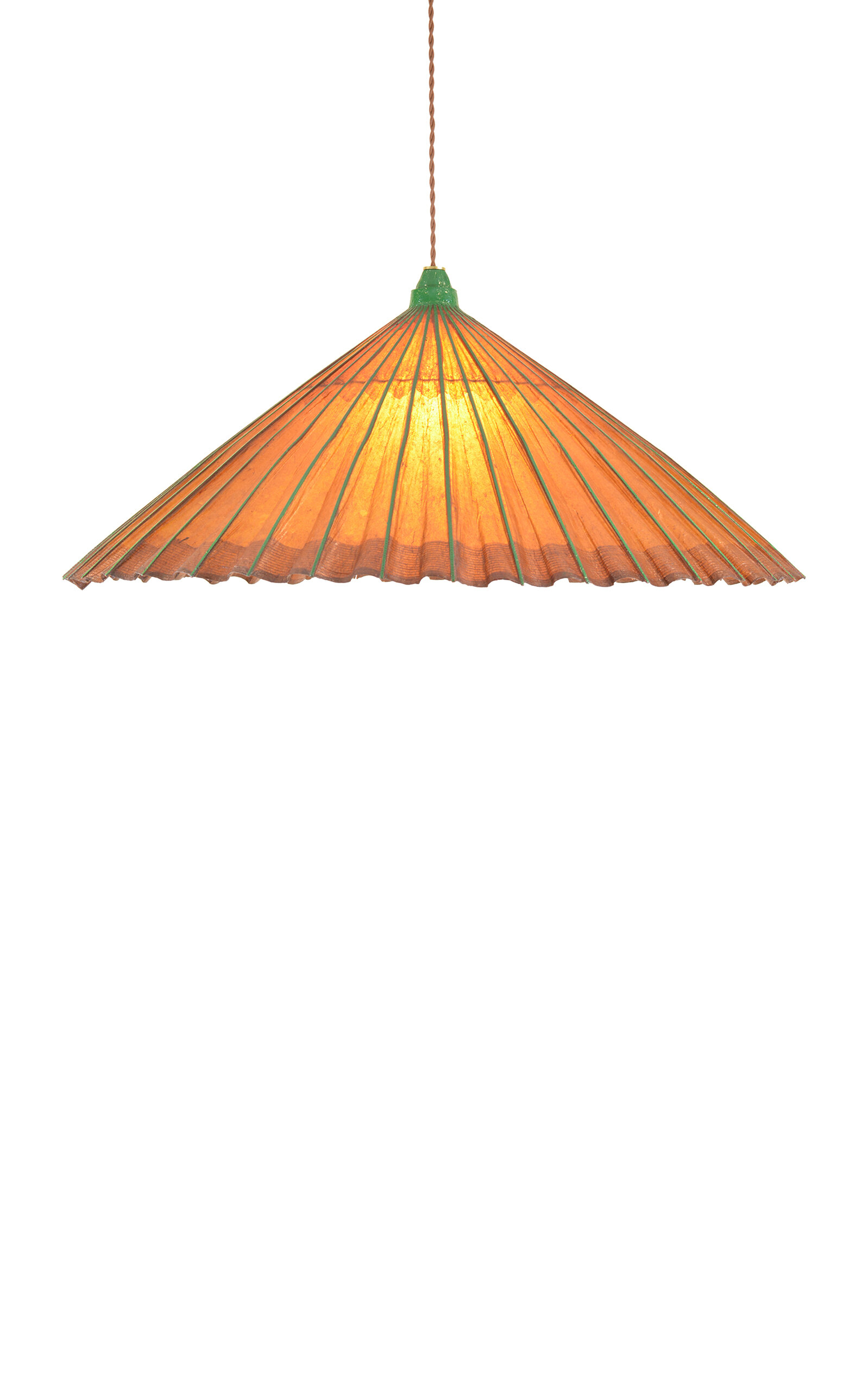 Tennant New York Dolceacqua Indoor/Outdoor Parasol Pendant Light - Tan