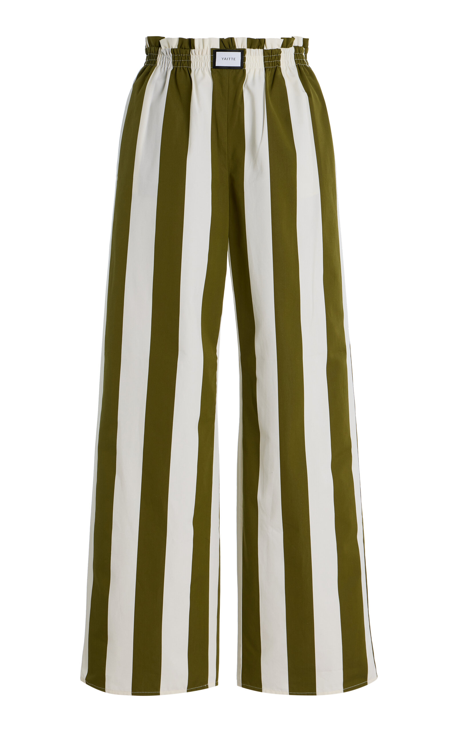 YAITTE Janeiro Cotton Trousers - Stripe - XS