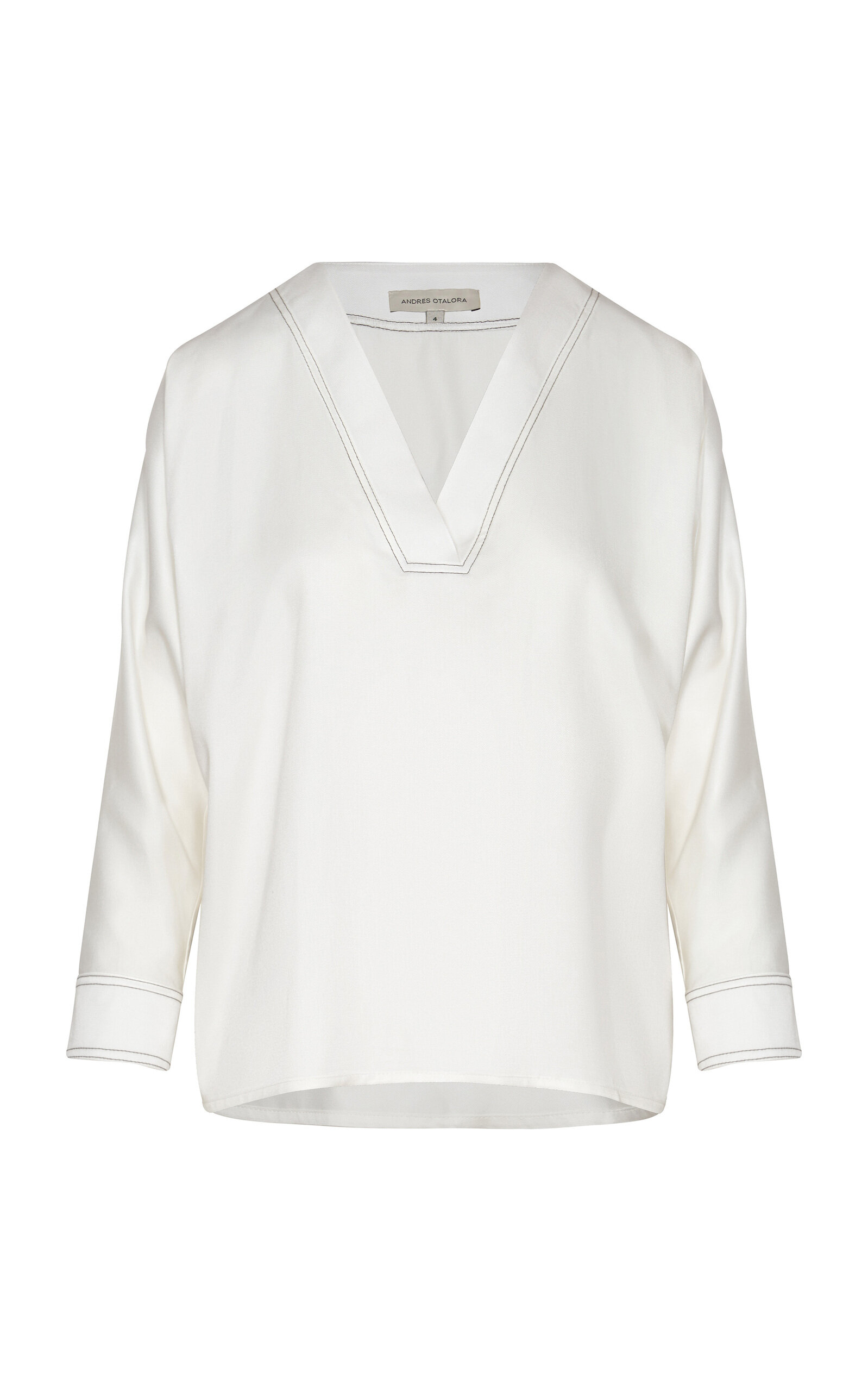 Andres Otalora Ensueños Crepe Top