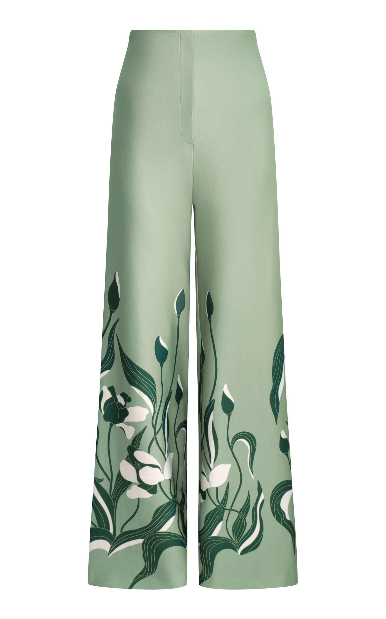 Luz De Si Scuba Wide-Leg Pants