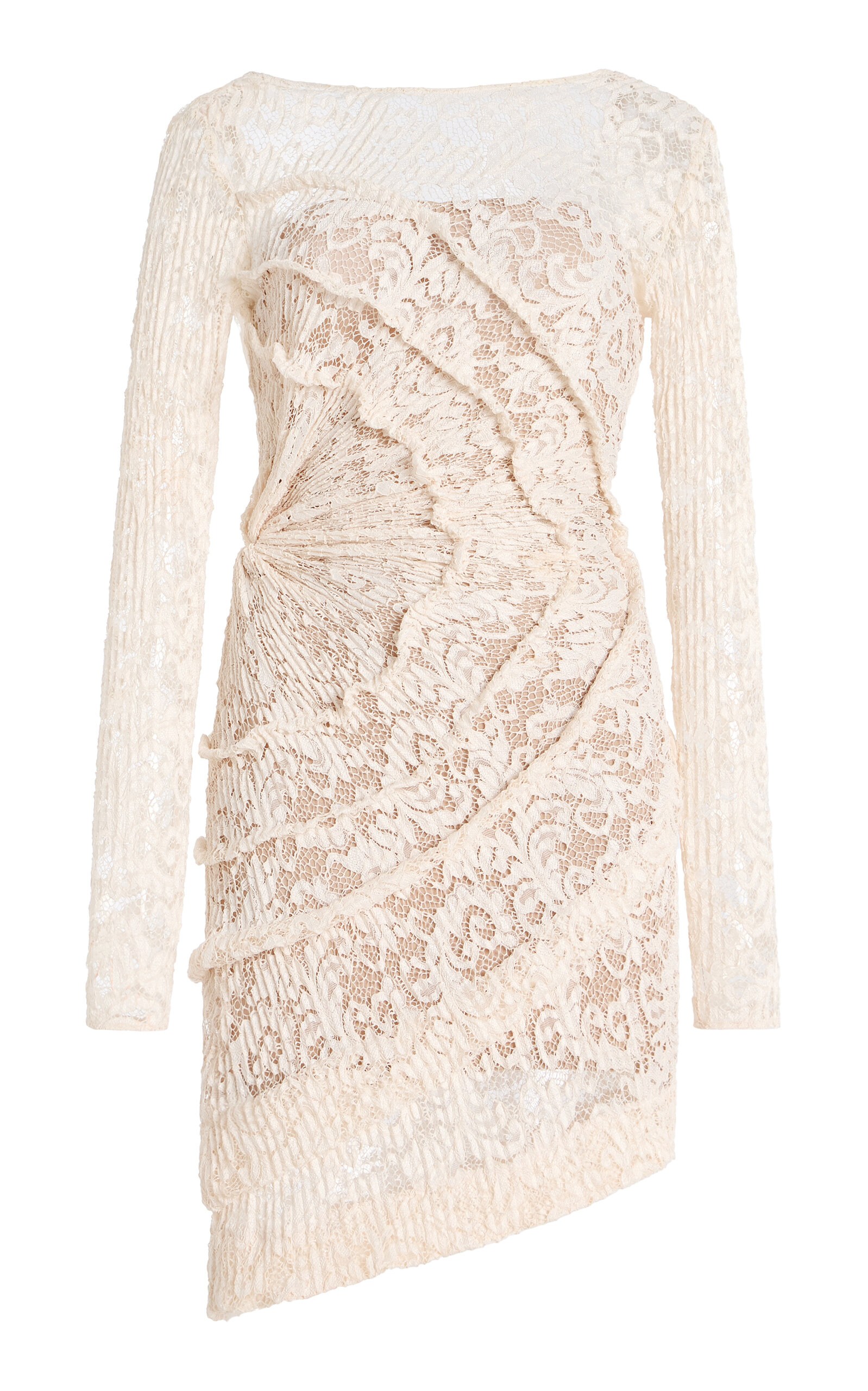 Exclusive The Spiral Lace Mini Dress