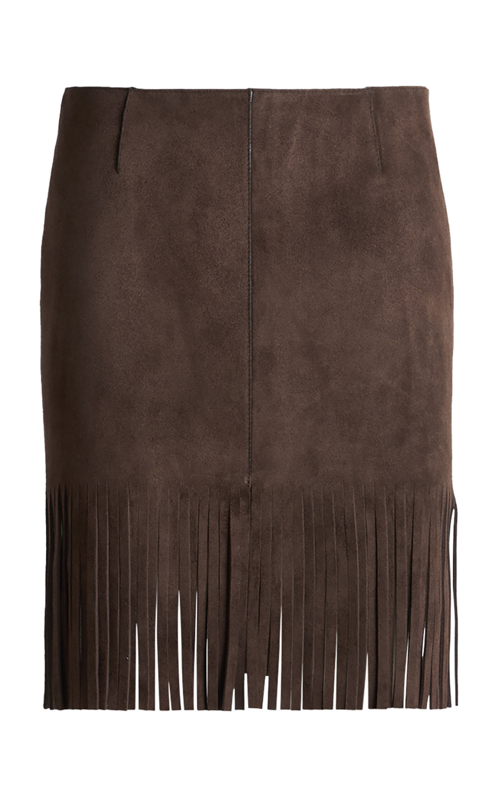 Etro Fringed Suede Mini Skirt