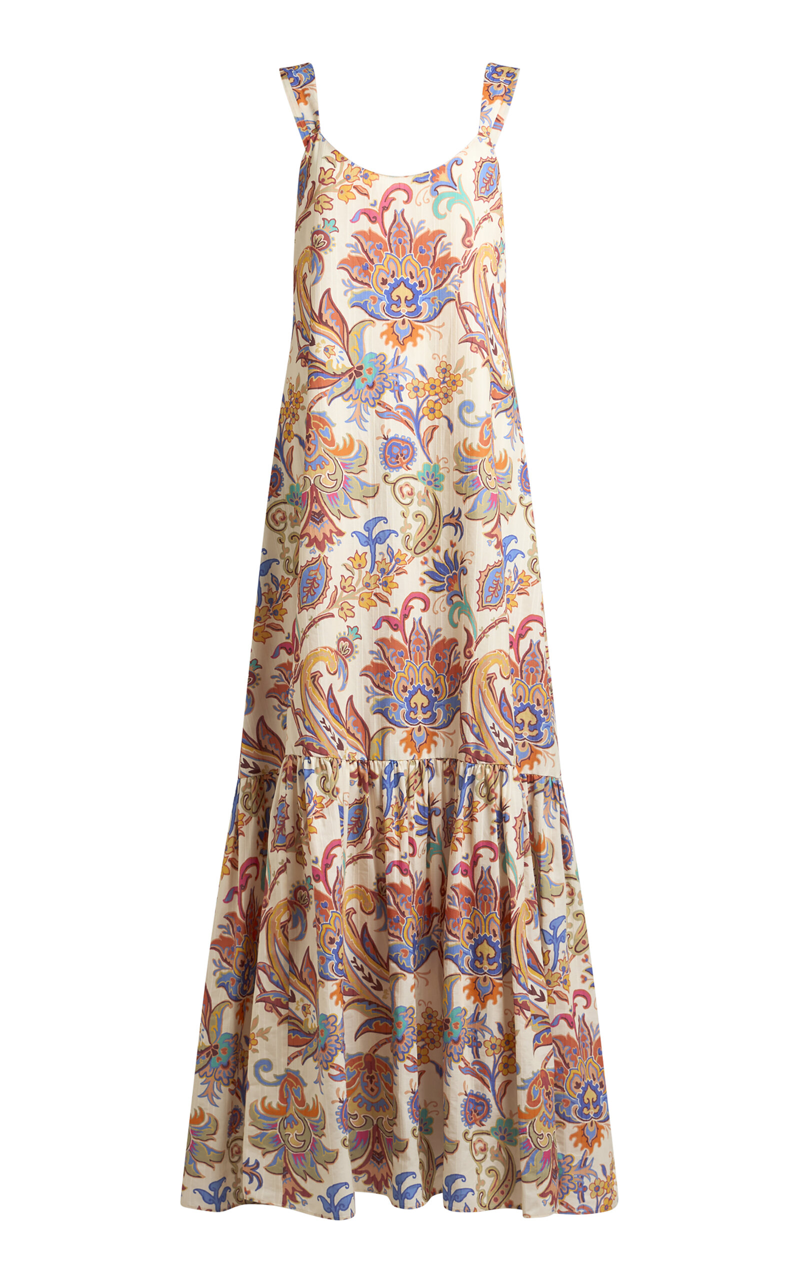 Etro Printed Cotton Maxi Dress