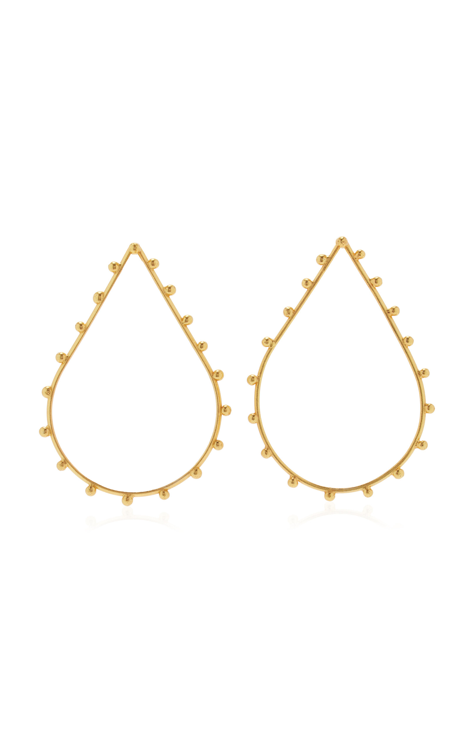 Dots 22K Gold-Plated Earrings