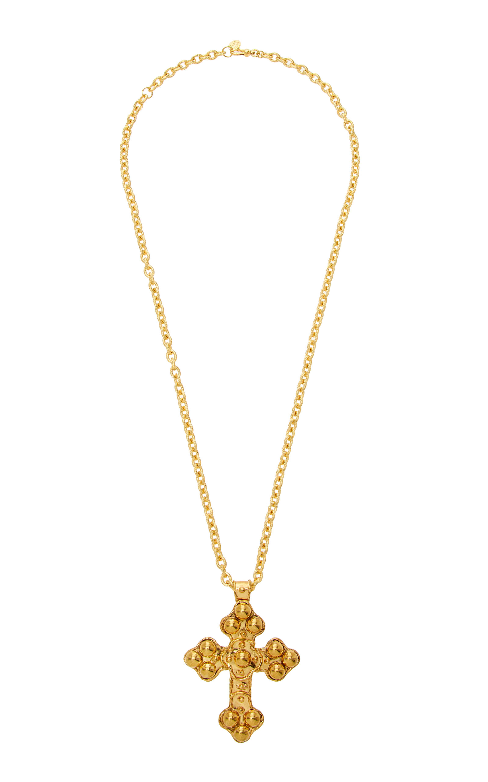 Croix 22K Gold-Plated Necklace