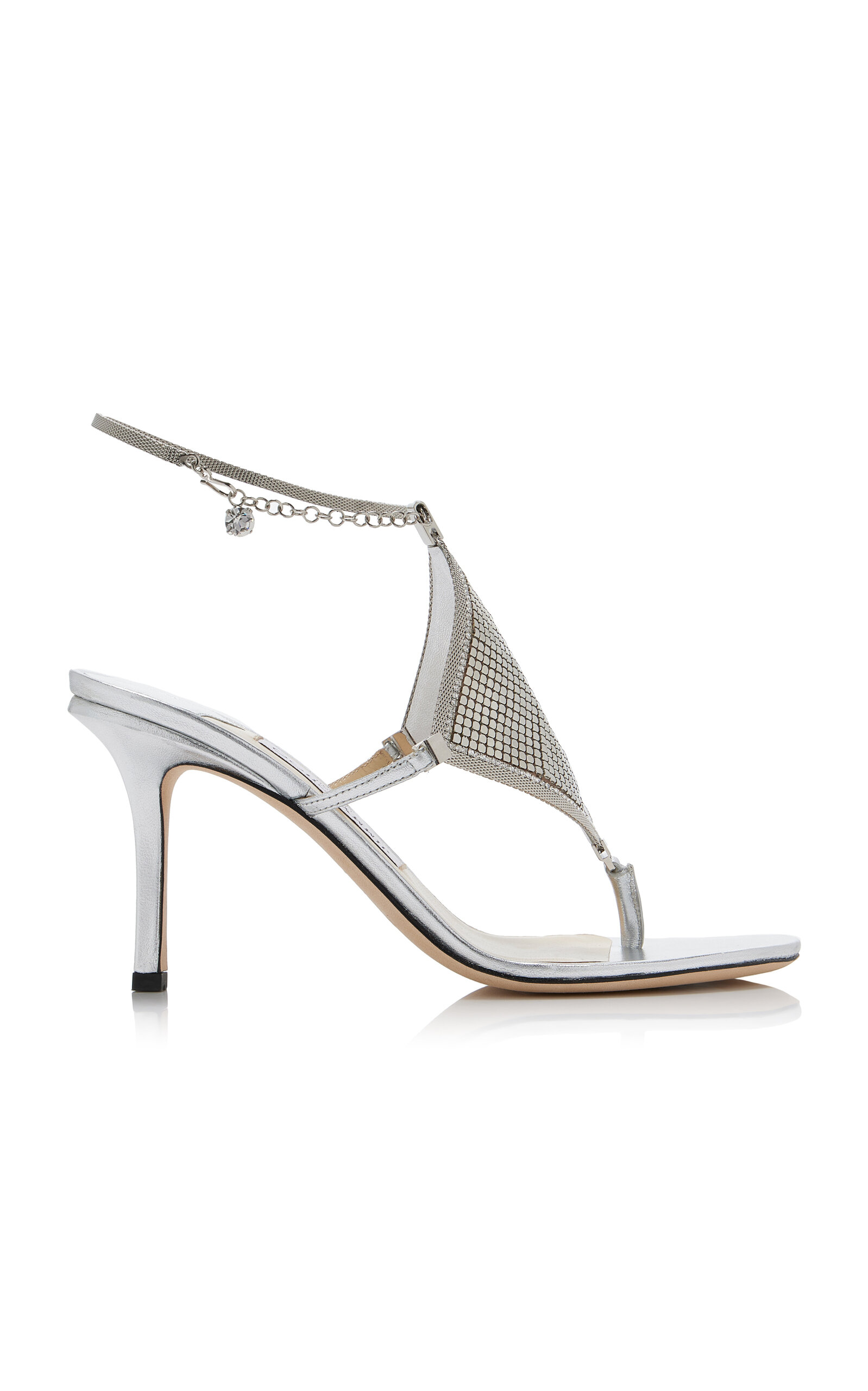 Jimmy Choo 2000 The Metal Mesh Sandals - Women's Shoes
