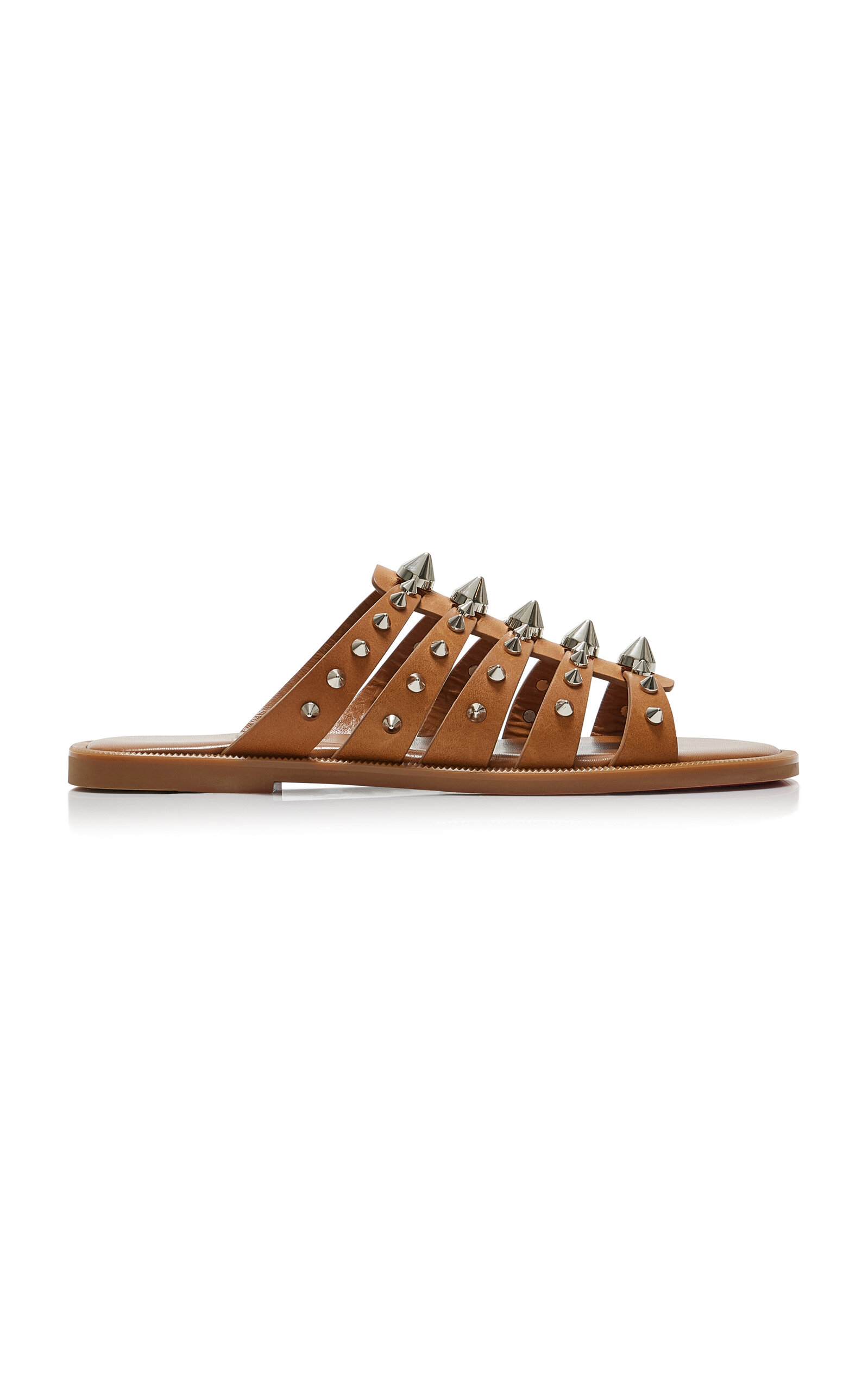 Christian Louboutin Charja Studded Leather Sandals