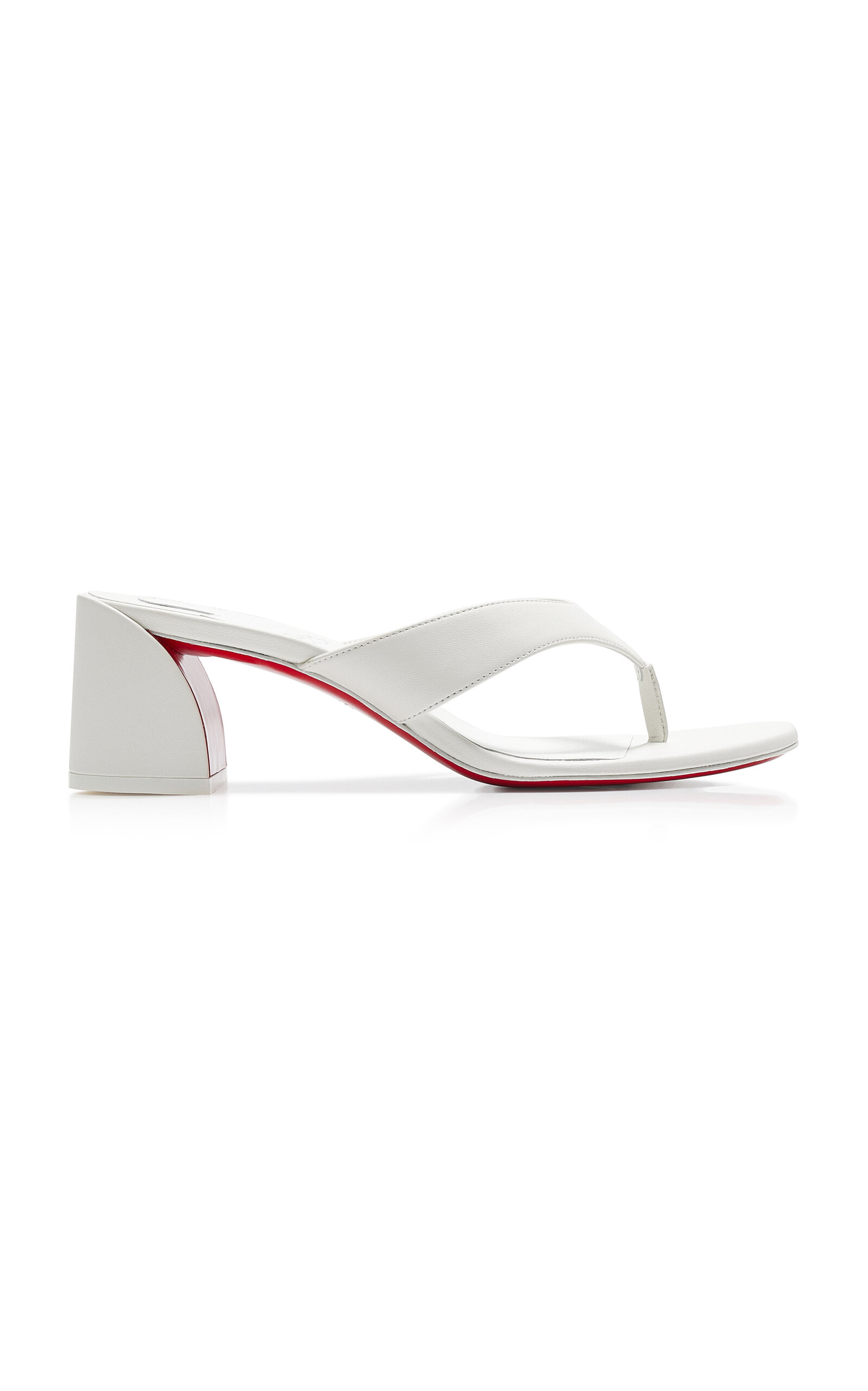 Christian Louboutin Janetonga 55mm Leather Thong Sandals