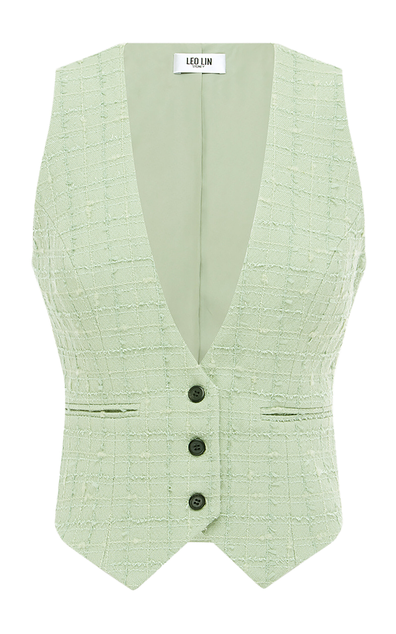 Leo Lin Anna-May Tweed Vest