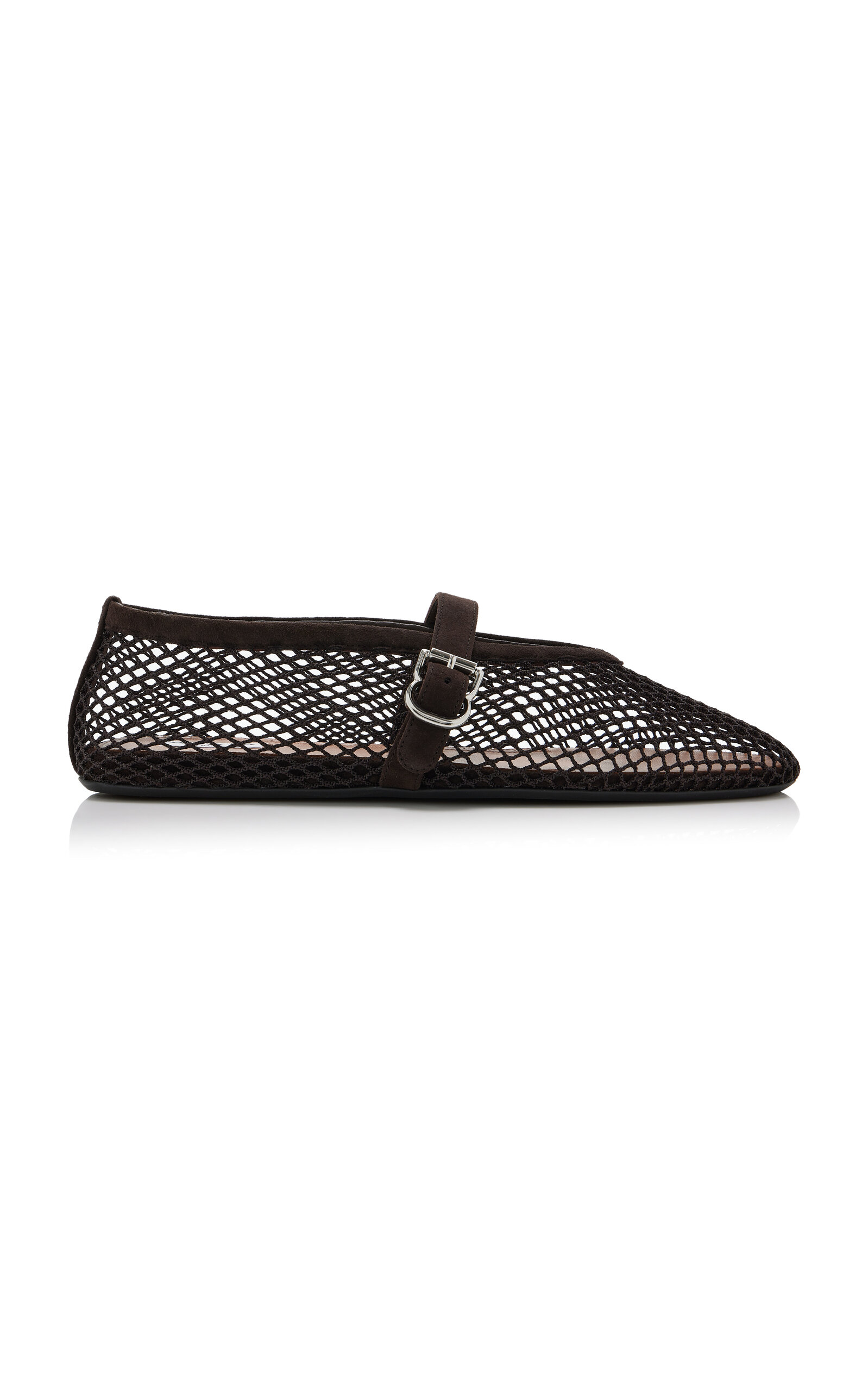ALAÏA Fishnet Ballet Flats
