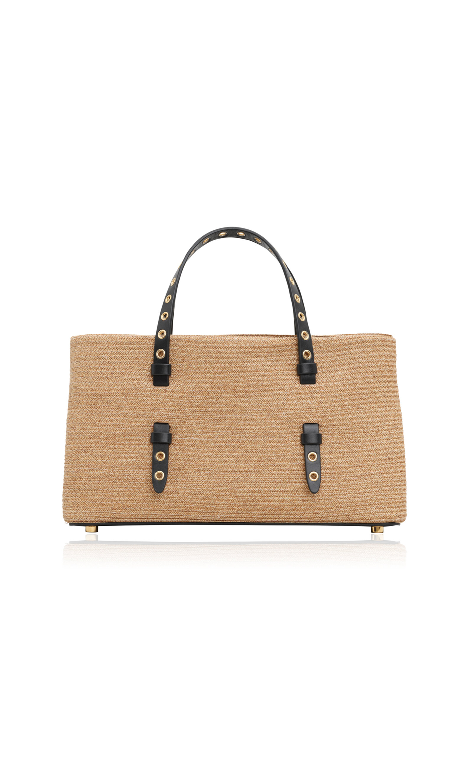 ALAÏA La Mina E/W 25 Straw Bag - Women's Bags