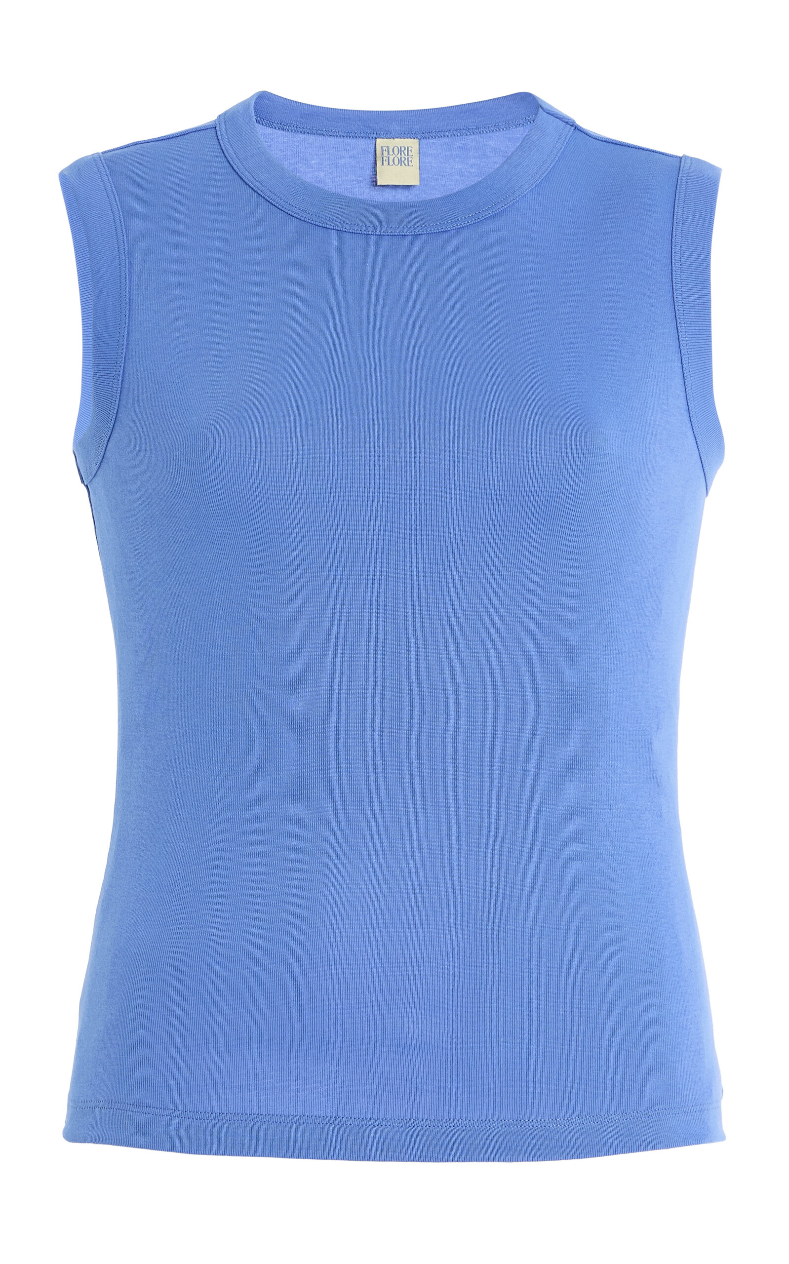 Flore Flore Esme Cotton Top - Blue - XL