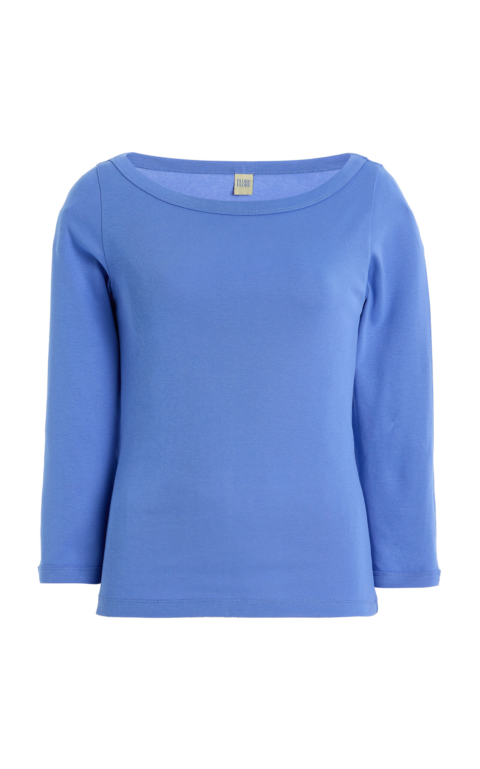 Flore Flore Steffi Cotton T-Shirt - Blue