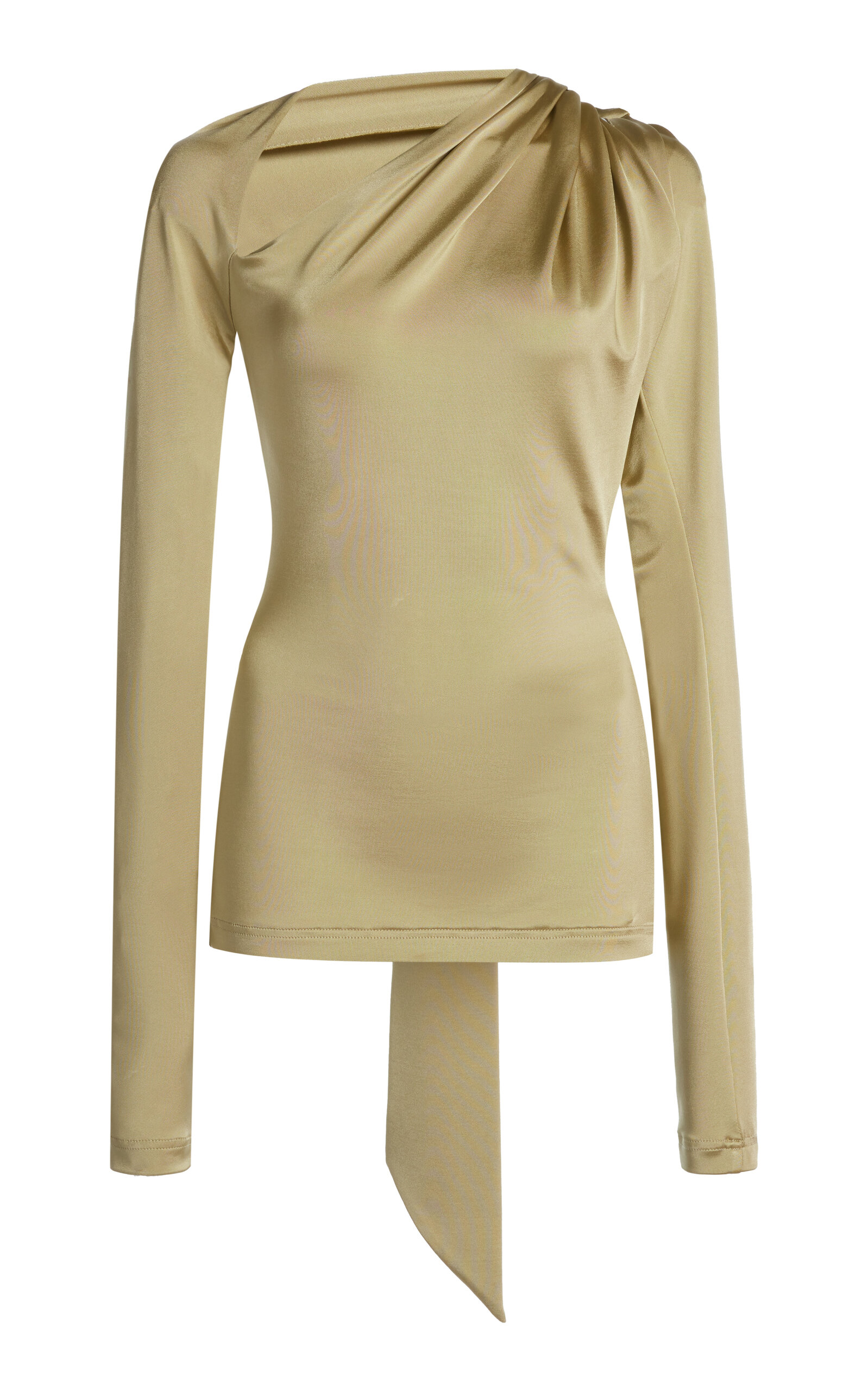 VICTORIA BECKHAM ASYMMETRIC JERSEY TOP 