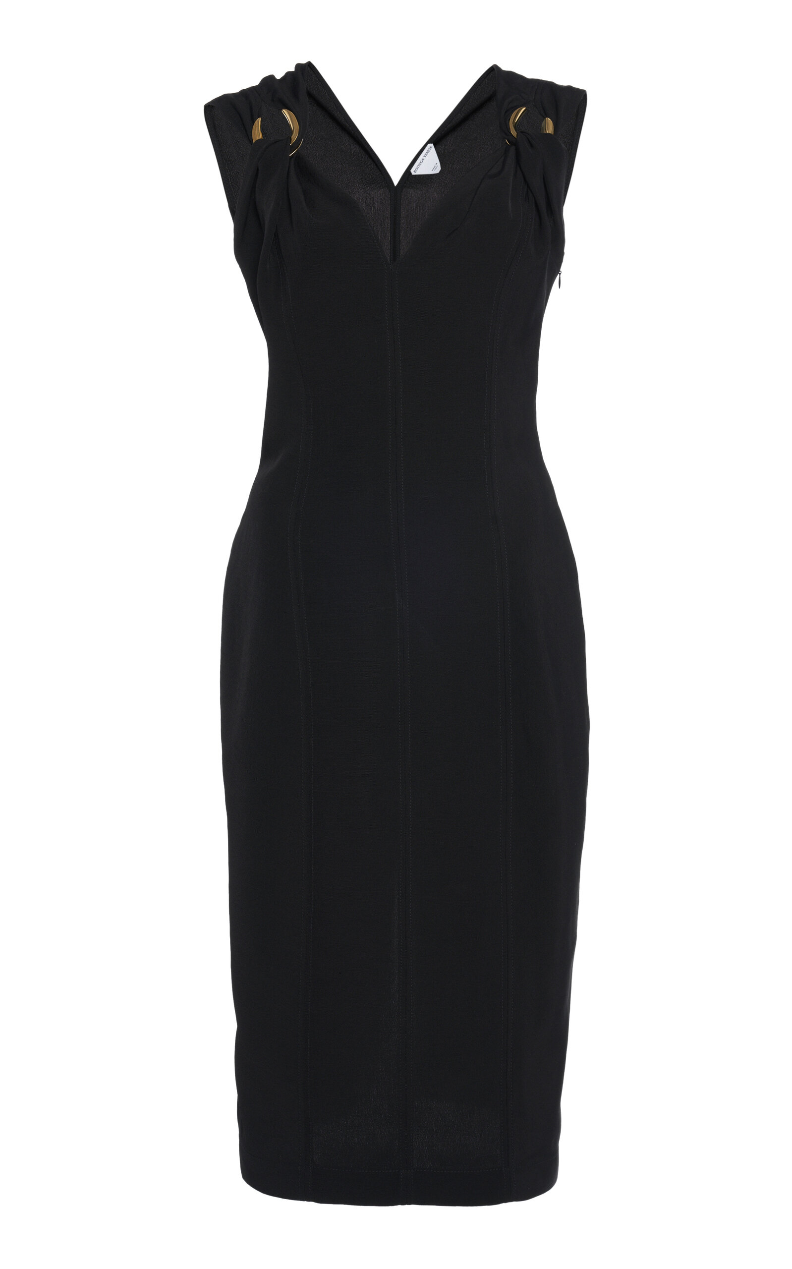 Victoria Beckham Cropped Knit Cardigan In Black