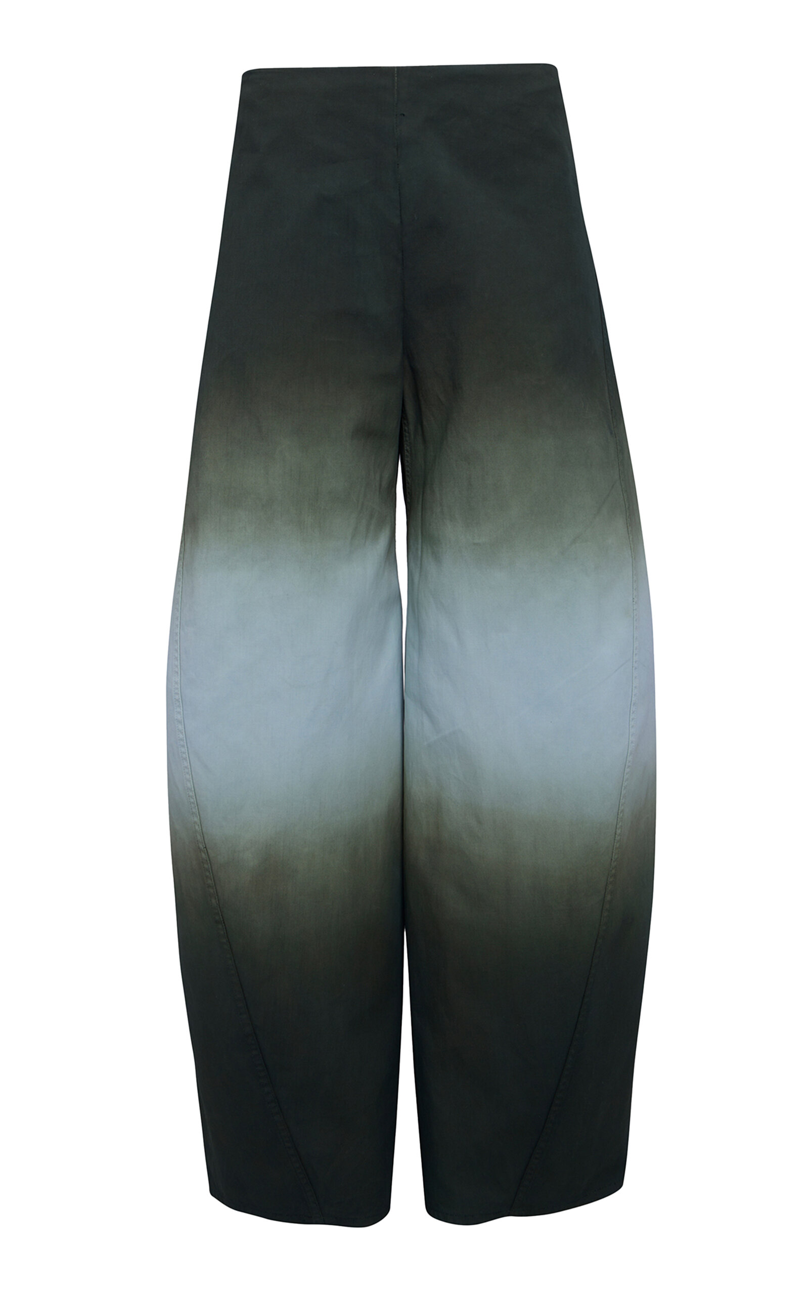 ALAÏA Twisted Ombre Cotton Pants