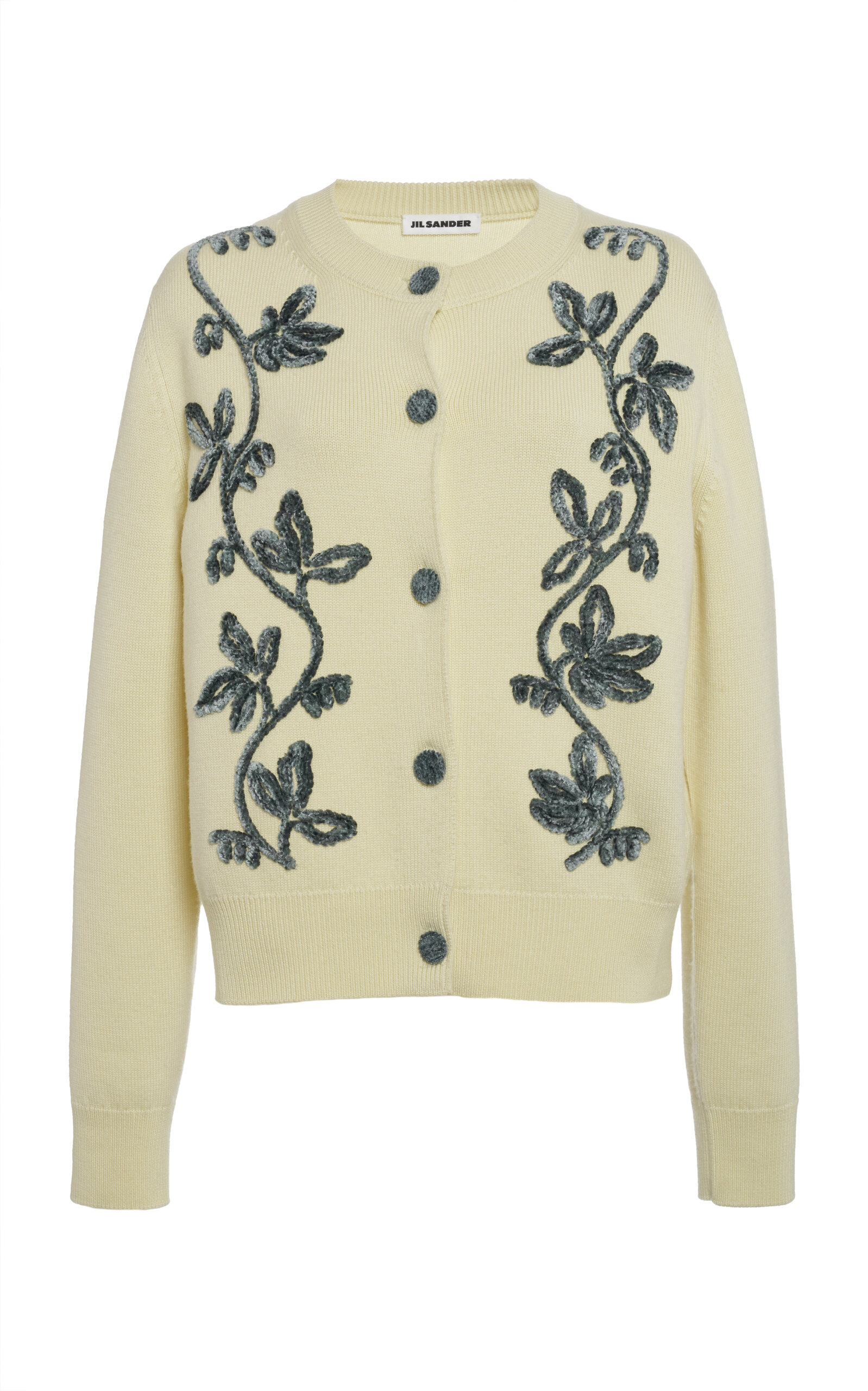 Shop Jil Sander Wool-blend Cardigan