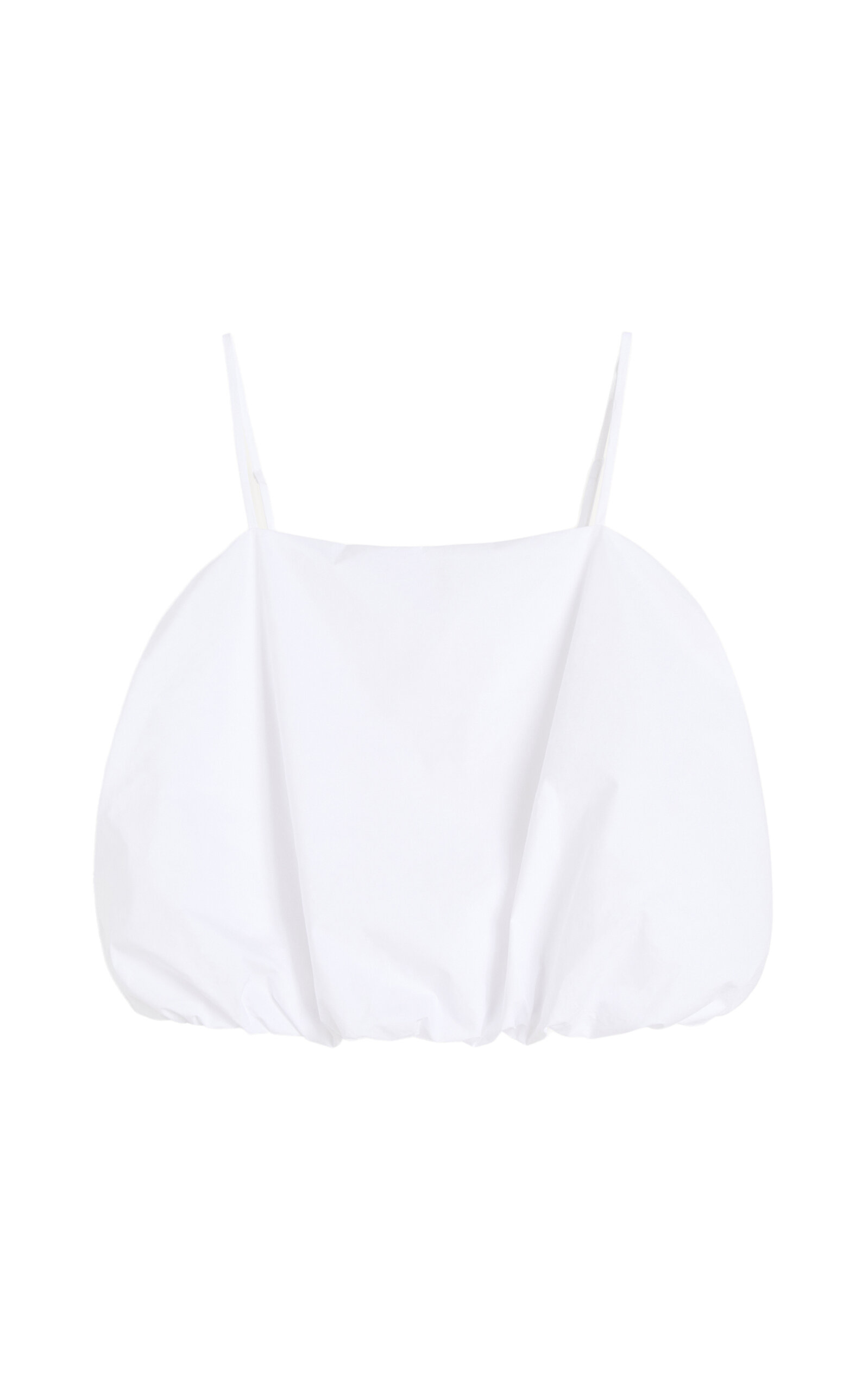 Shop By Malene Birger Mia Organic Cotton Bubble Tank Top In White