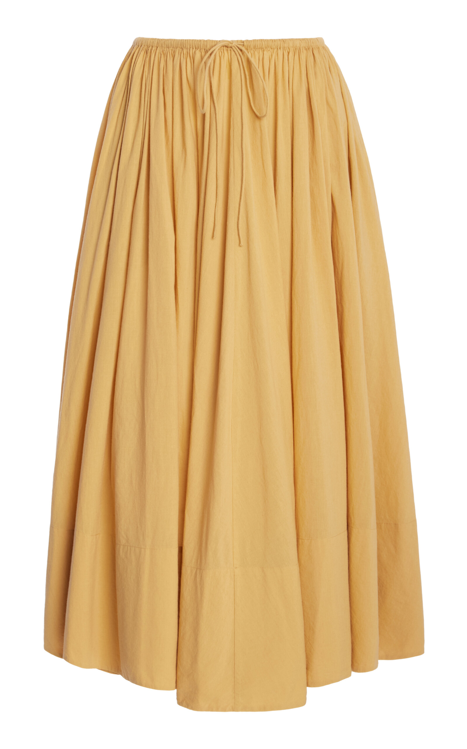 By Malene Birger Pheo Organic Cotton Maxi Skirt - Bronze