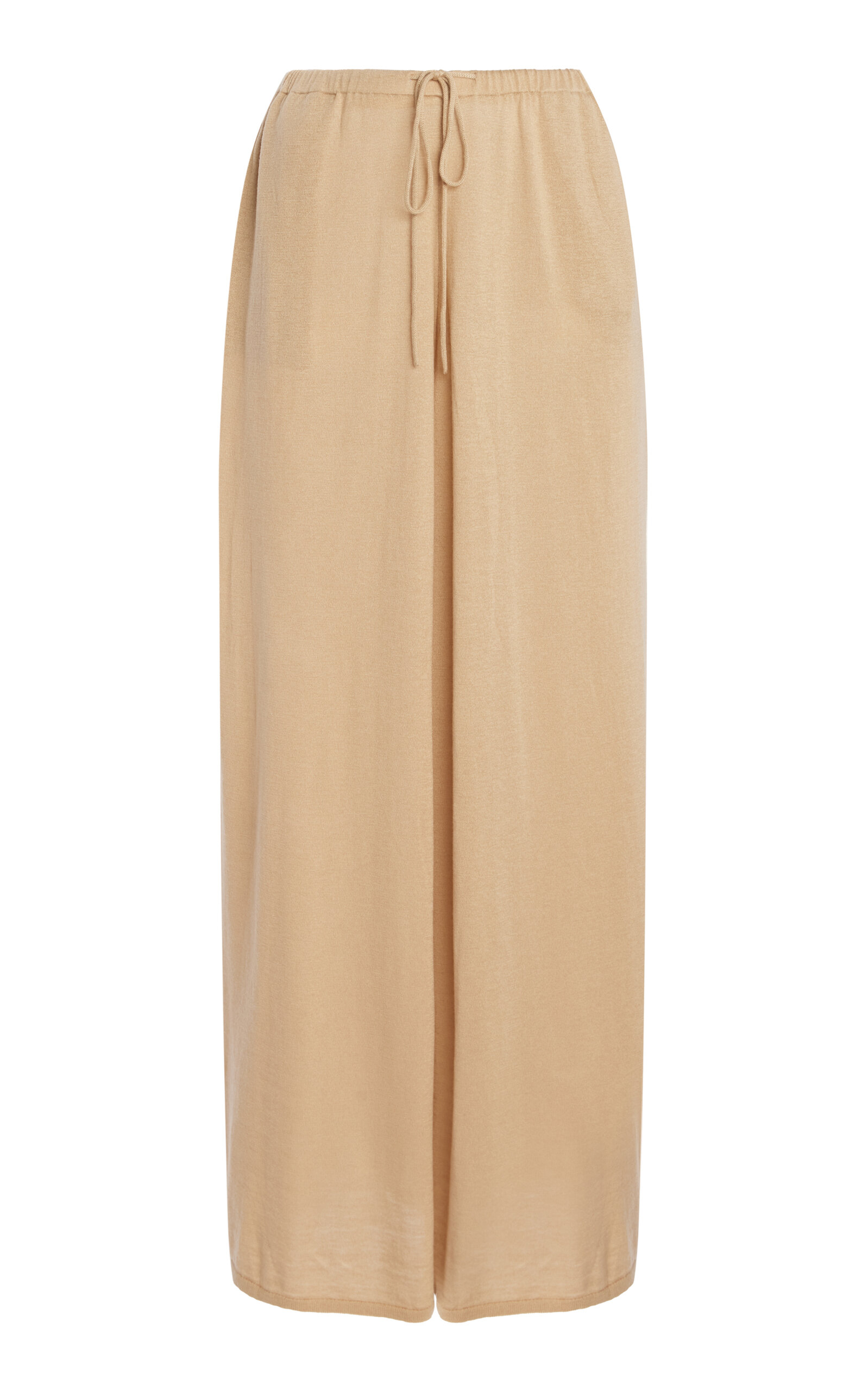 By Malene Birger Piscata Knit Wide-Leg Pants