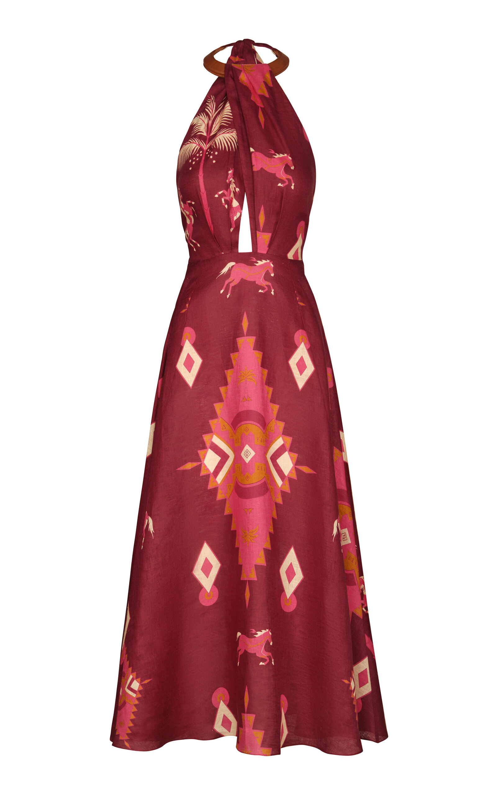 JOHANNA ORTIZ WESTERN ELEMENTS MAXI DRESS