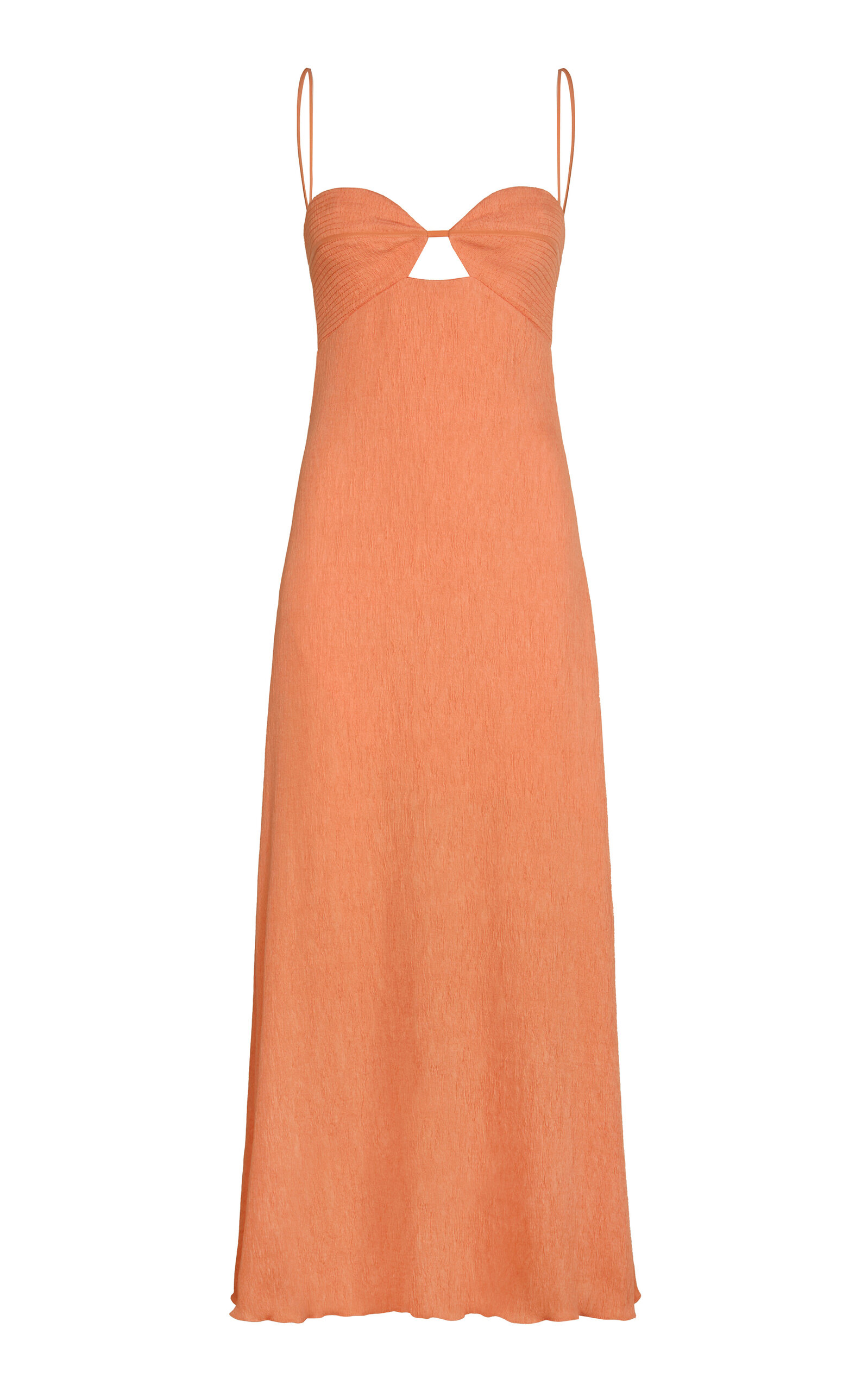 Johanna Ortiz Dream Spinner Silk Maxi Dress In Pink
