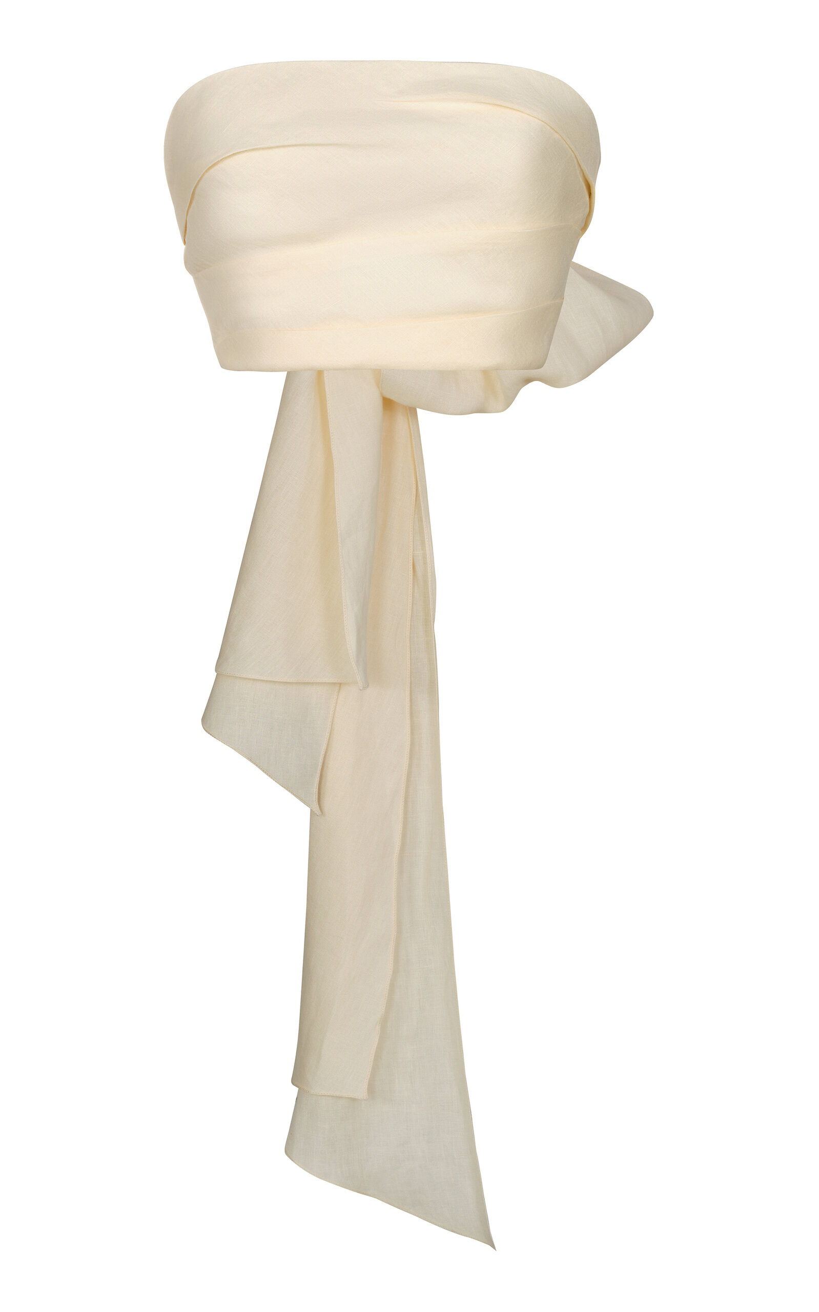 Johanna Ortiz Cassia Organic Linen Top - Off-White