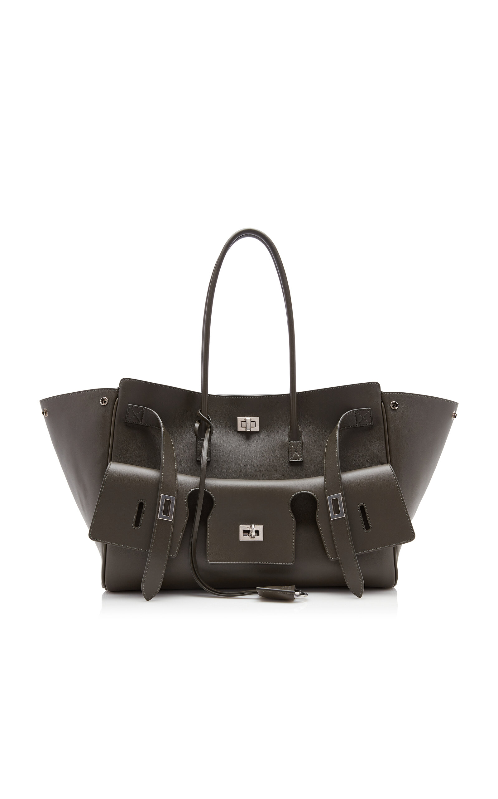 Balenciaga Bel Air Medium Leather Carry-All Bag