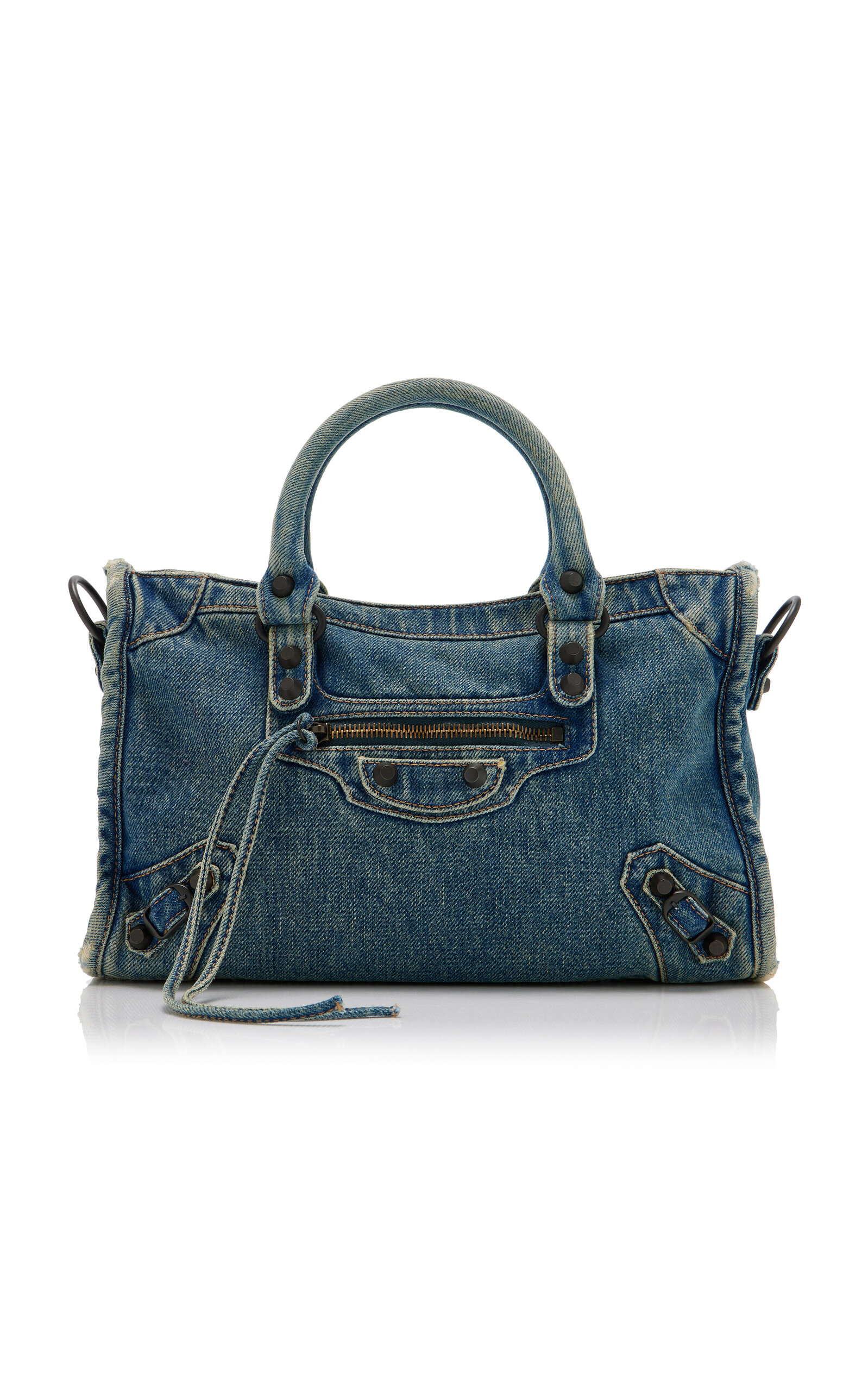 Balenciaga Le City Small Denim Bag