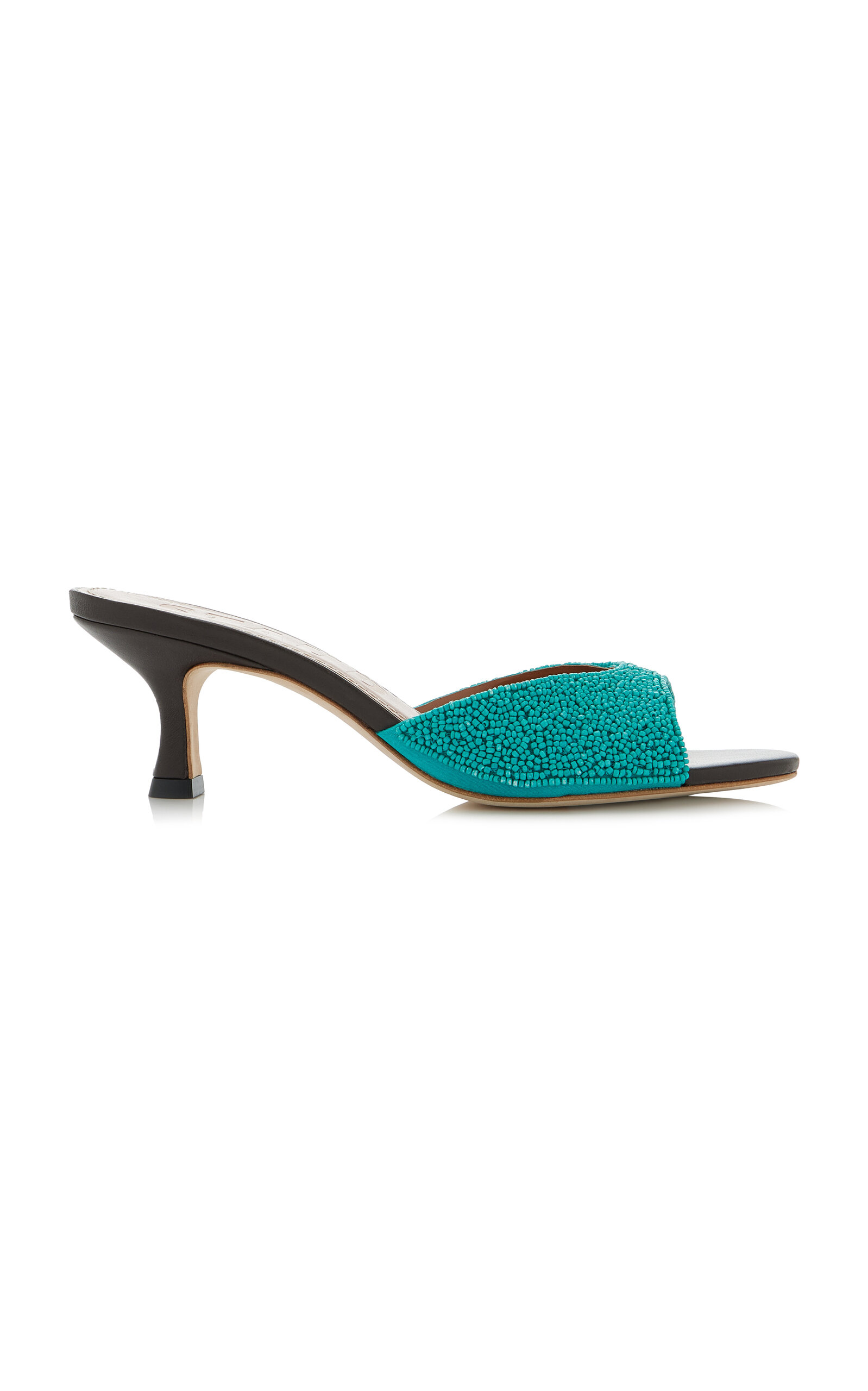 Brigitte Beaded Mules