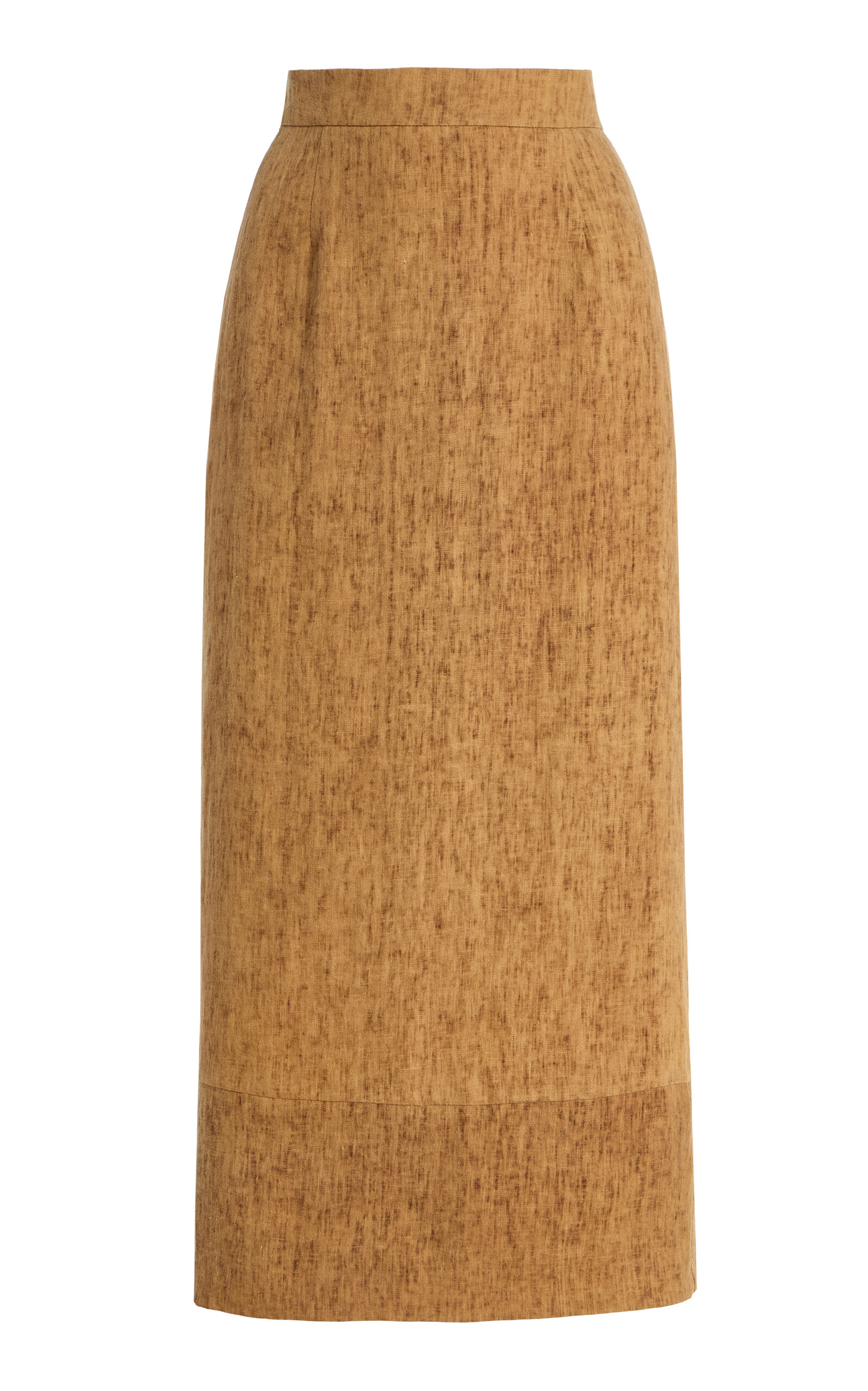 USISI SISTER Chloe Linen Skirt - Brown