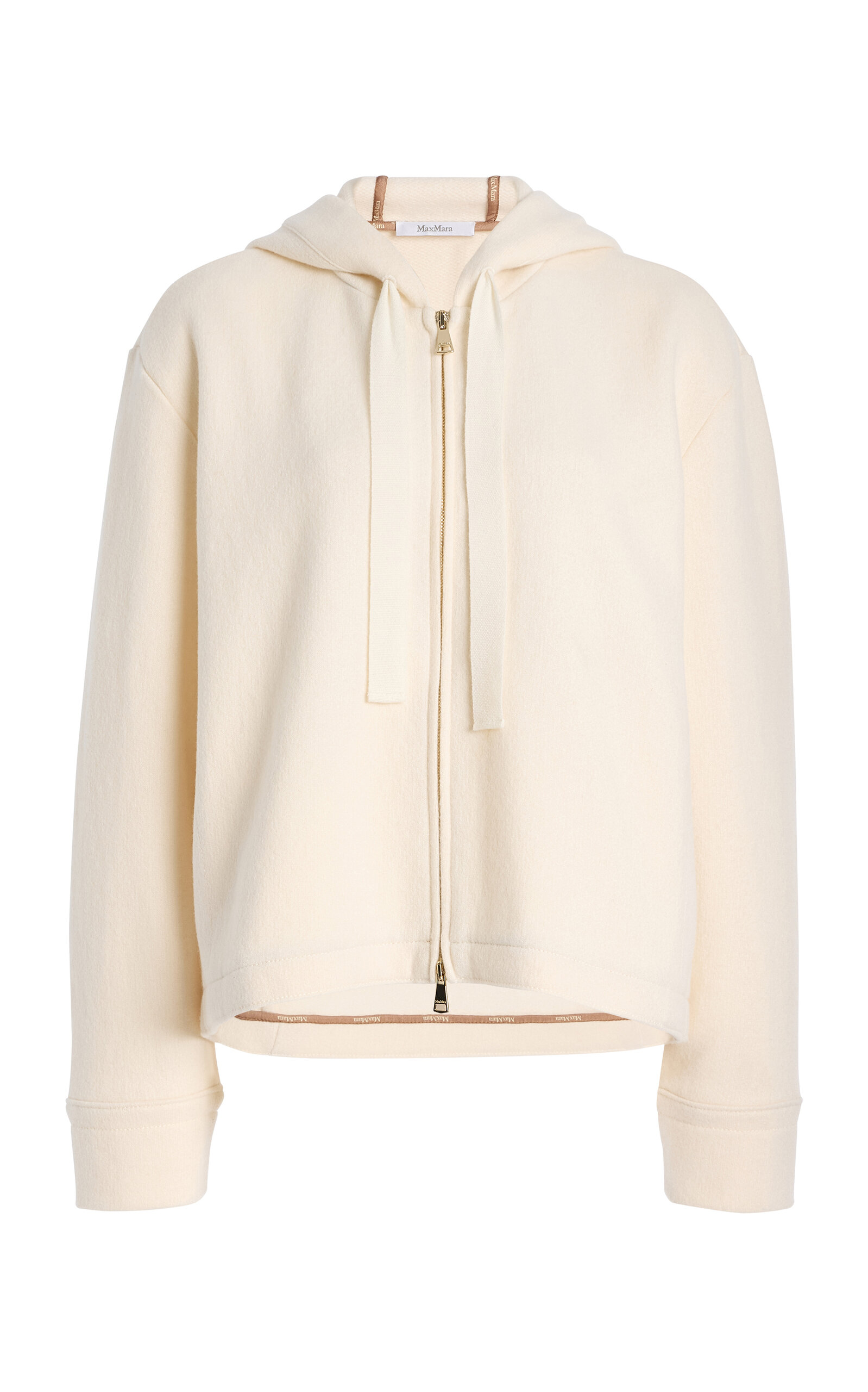 Max Mara Abilita Cashmere-Wool Sweater - White