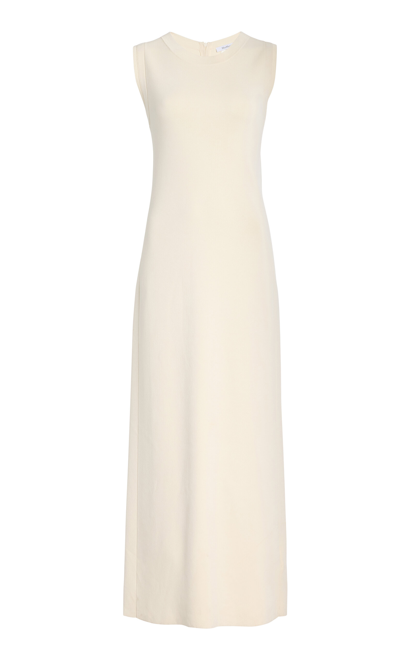 Max Mara Visiera Knitted Dress - Ivory - XL